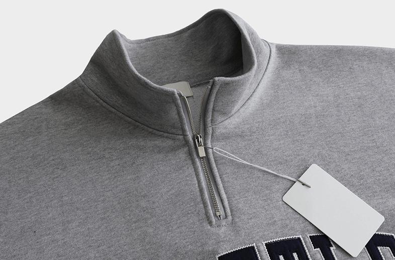 RT No. 4308 HALF ZIP-UP SEATTLE TURTLENECK SWEATER Product Image