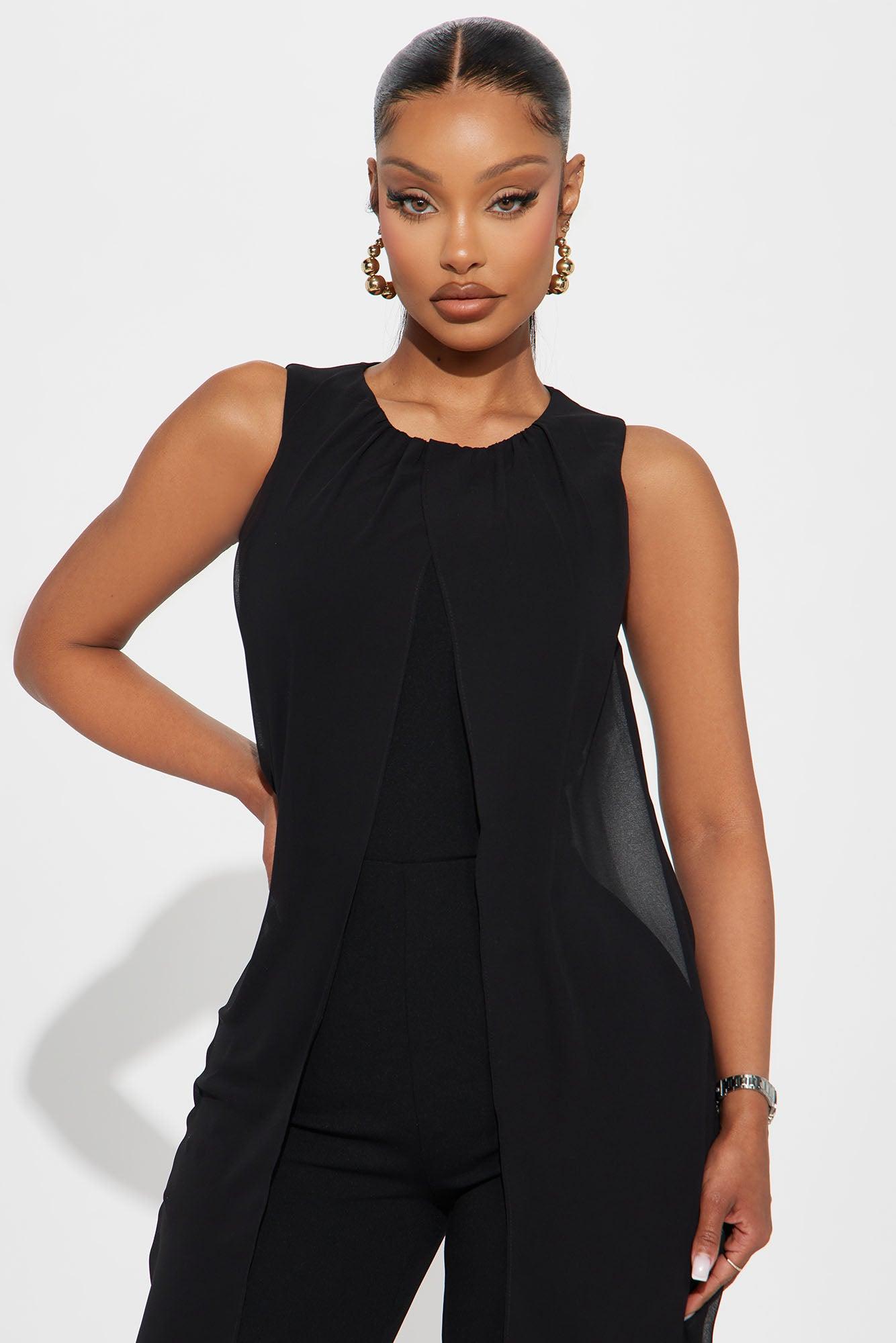 Dedicated To You Jumpsuit - Black Product Image