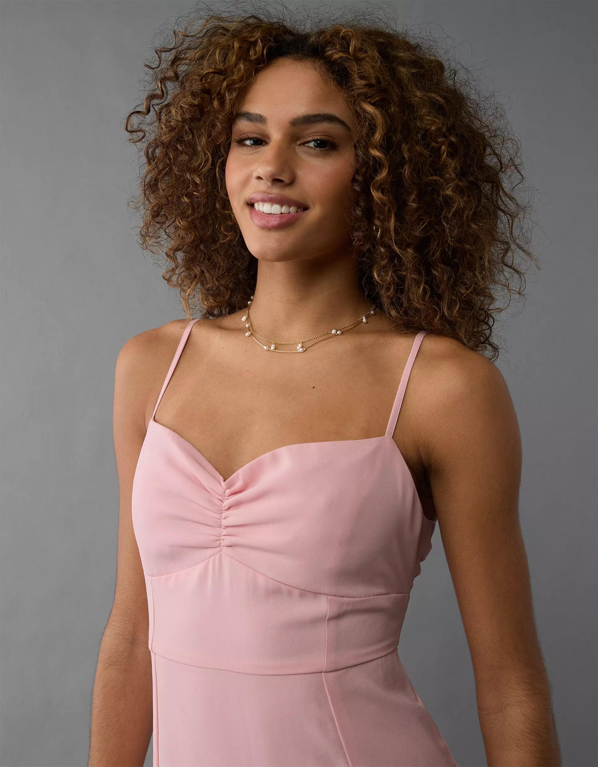 AE Drop Waist Tiered Maxi Dress Product Image