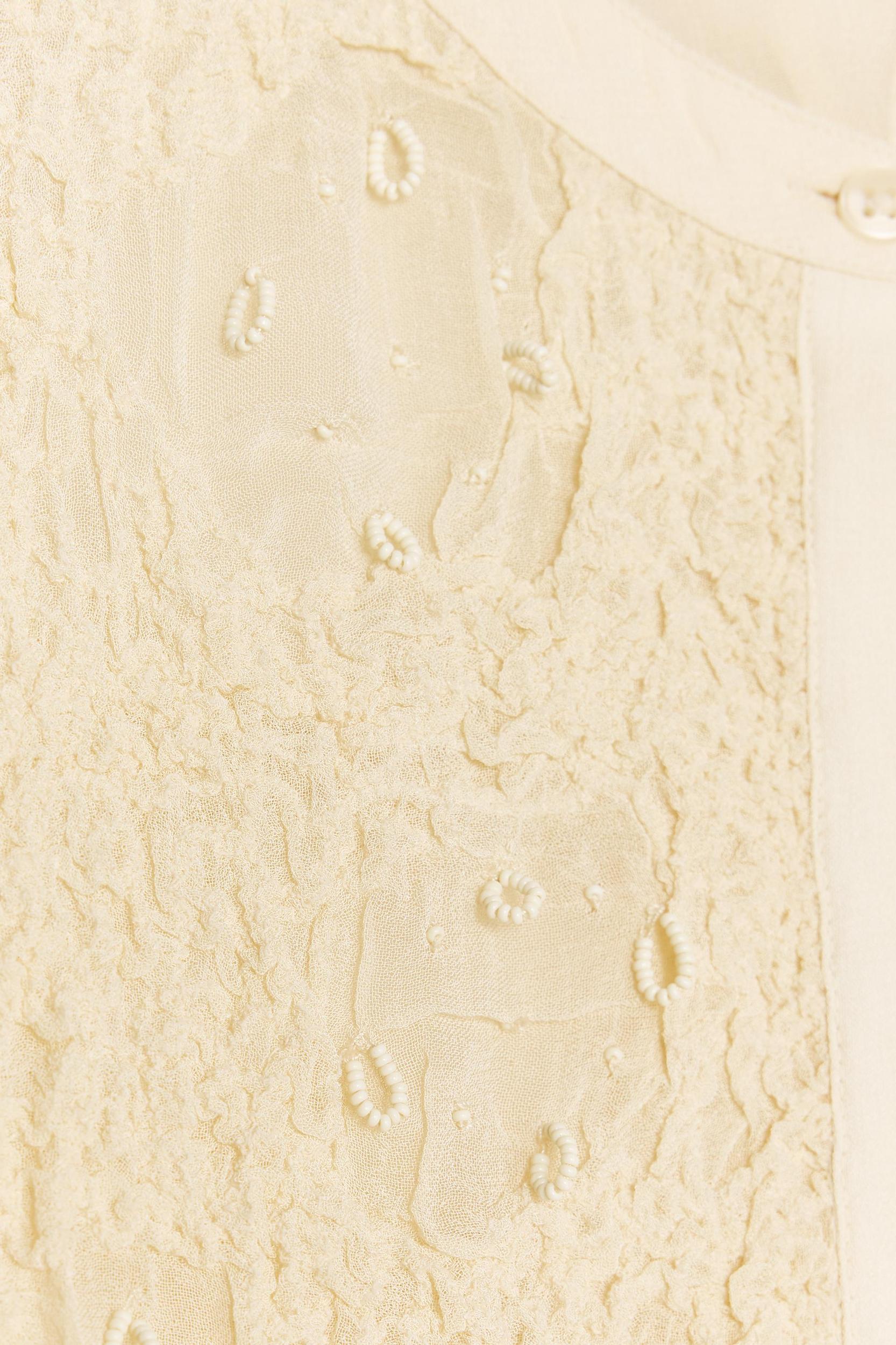 BEADED EMBROIDERED BLOUSE ZW COLLECTION Product Image