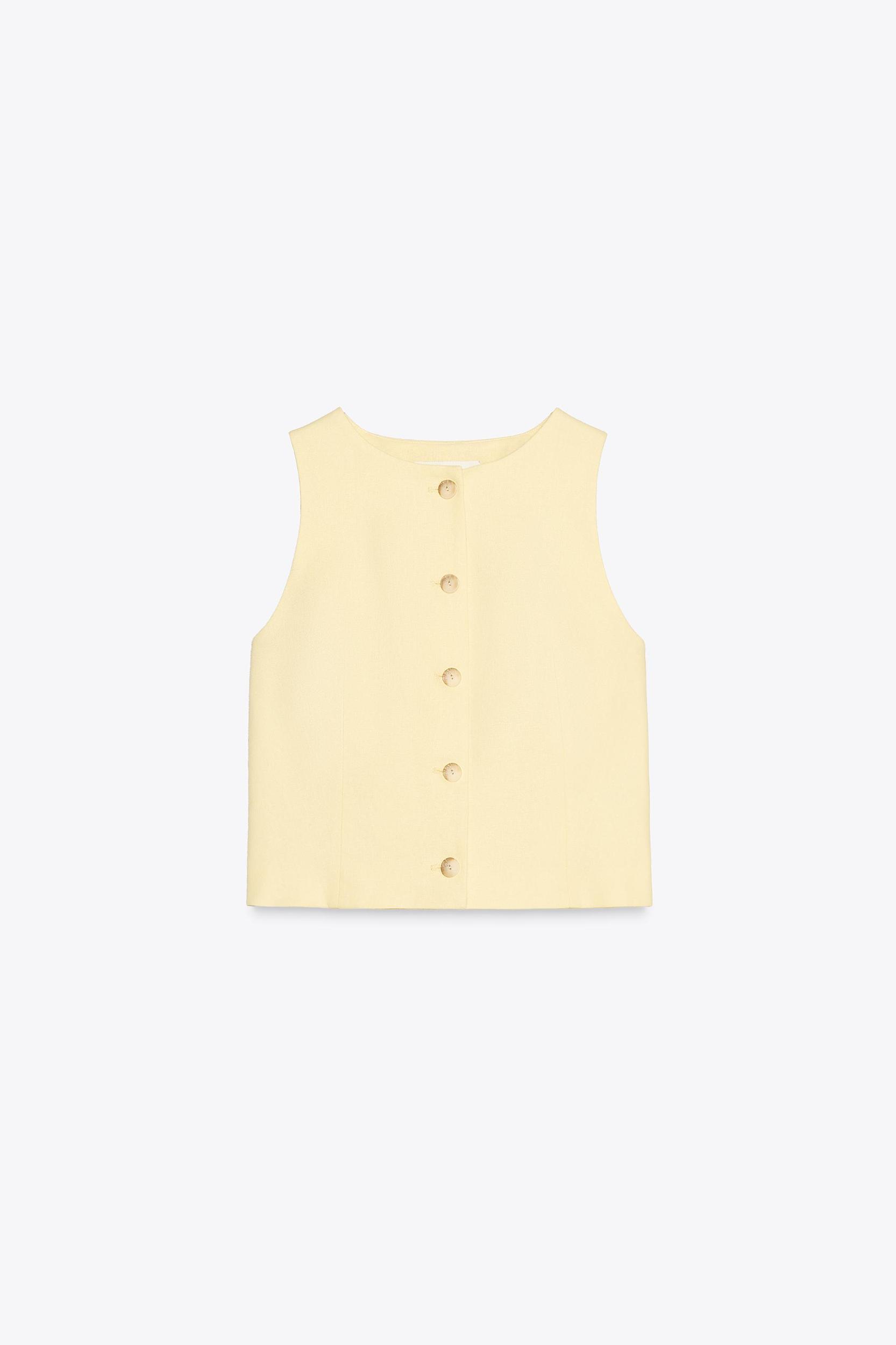 LINEN VEST Product Image