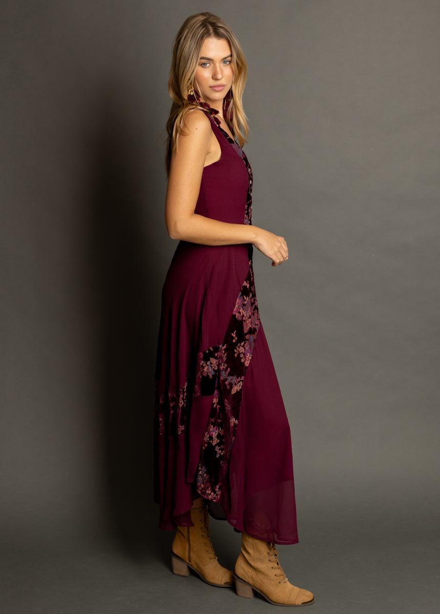 Nahri Dress in Berry Female Product Image