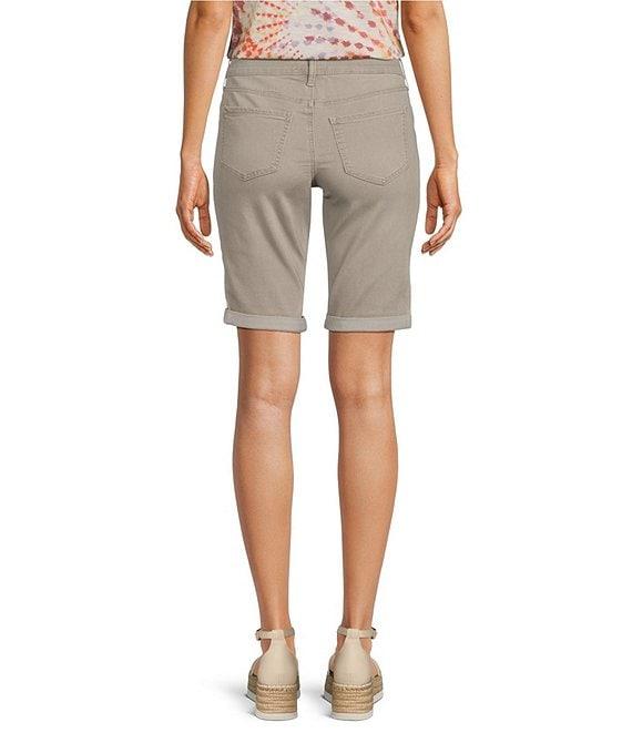 NYDJ Briella Stretch Denim Mid Rise Lift Tuck® Roll Cuff Shorts Product Image