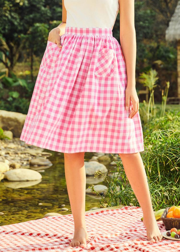 The Songs of the Sea Midi Skirt Product Image