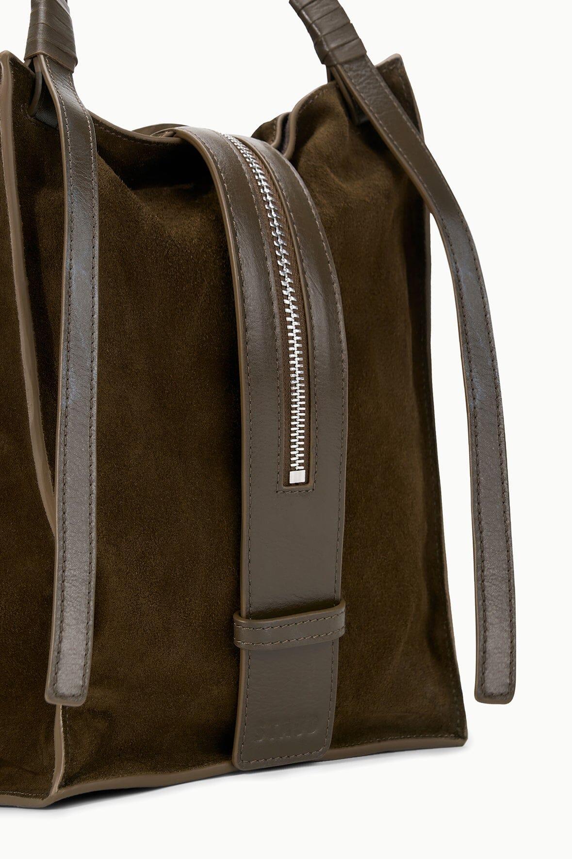 LARGE HAROLD BAG | TRUFFLE SUEDE Product Image