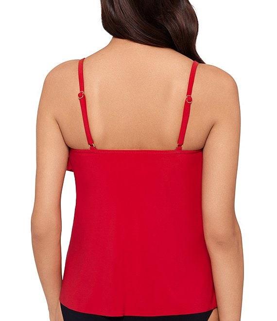 Magicsuit Solid Jersey Brief Shirred Swim Bottom Product Image