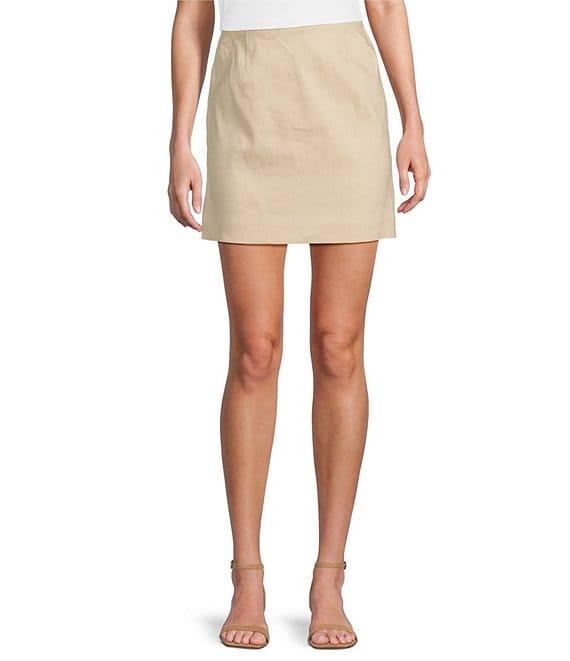 Antonio Melani Izzy Linen Mini Skirt Product Image