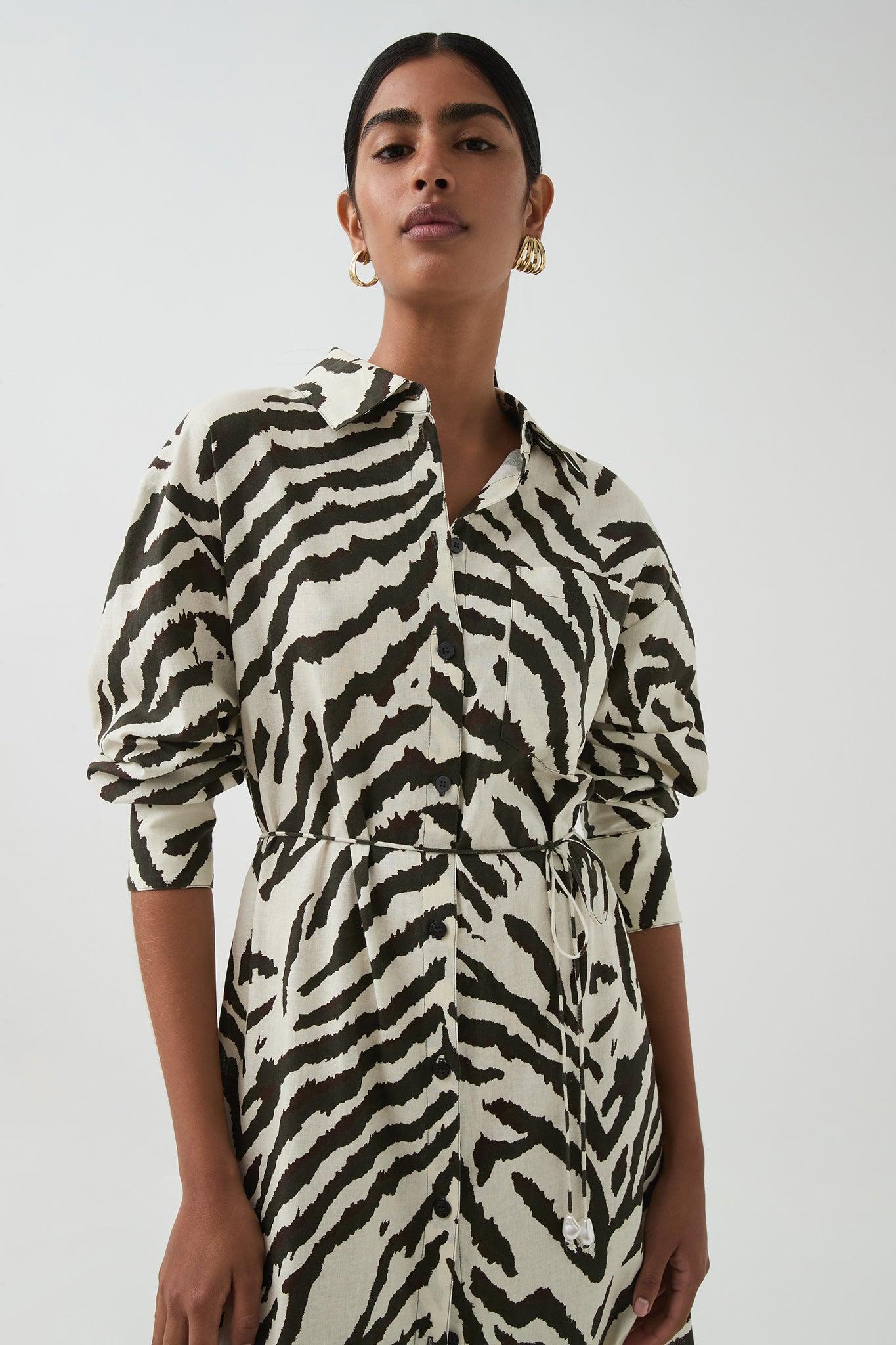 Georgie Maxi Shirt Dress Product Image