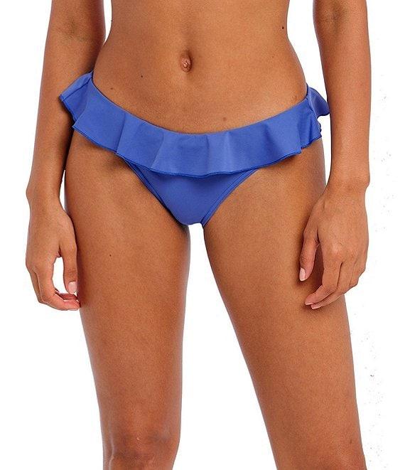 Freya Jewel Cove Italini Solid Ruffle Waist Cheeky Swim Bottom Product Image