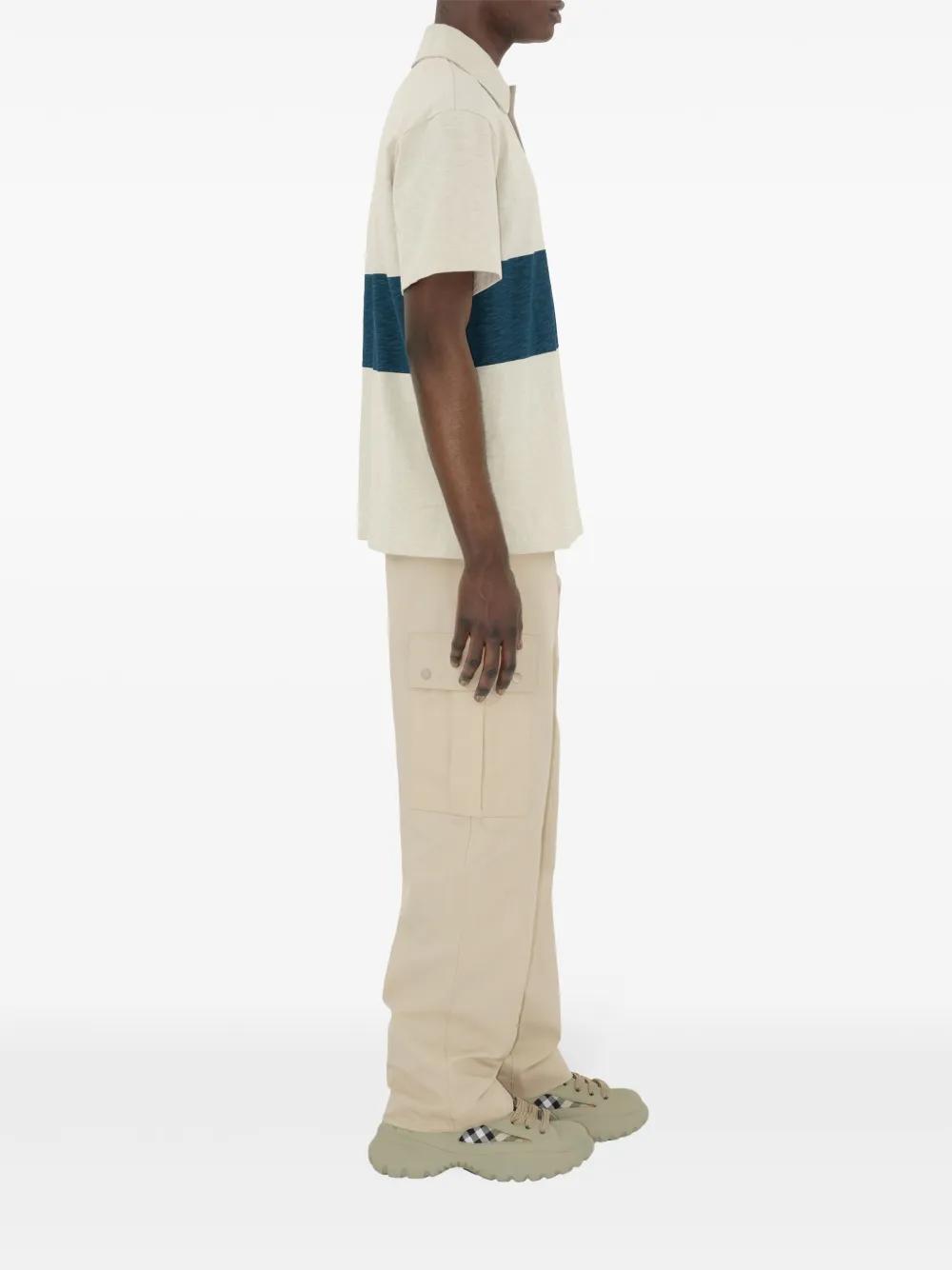 EKD striped polo shirt Product Image