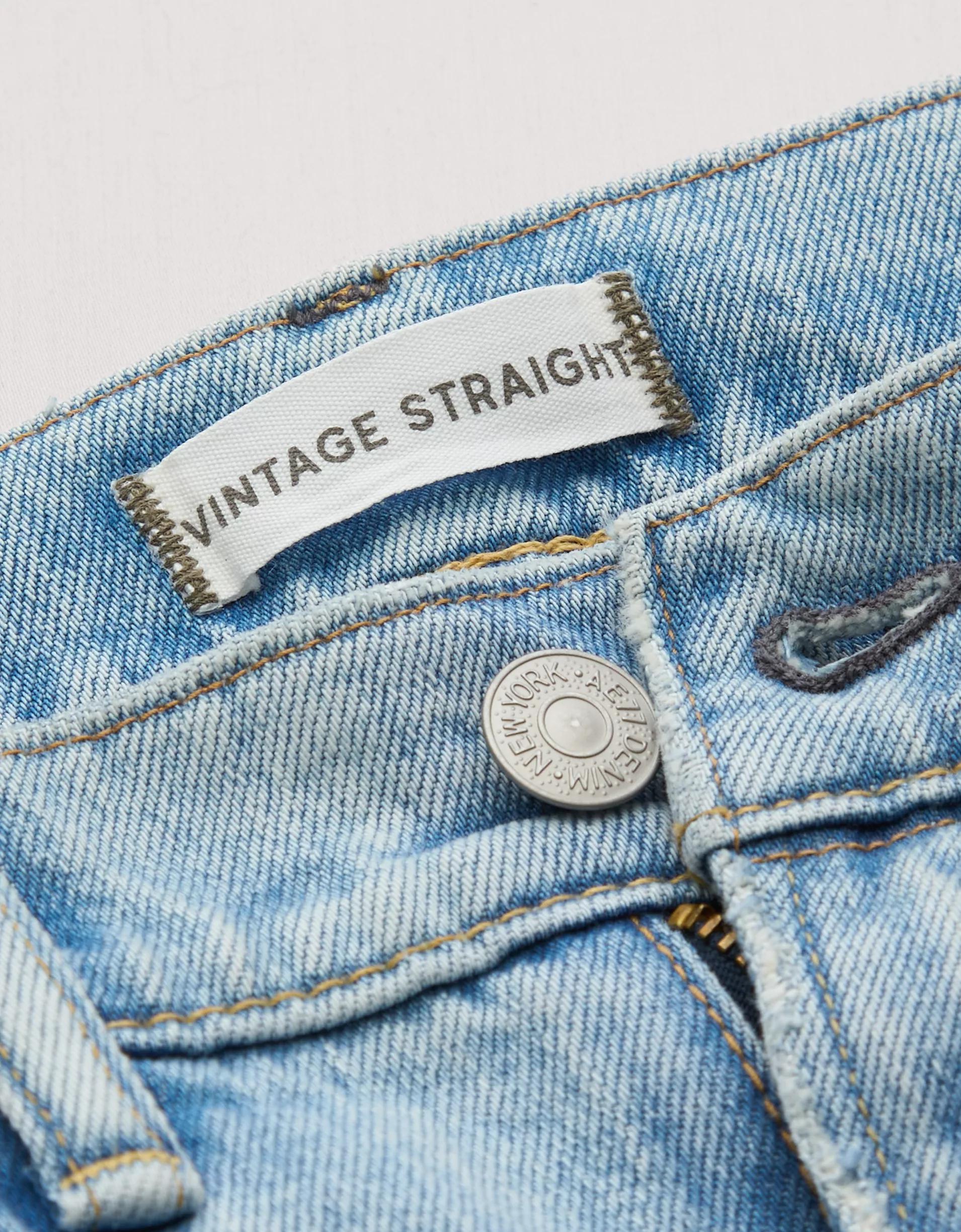 AE77 Premium Vintage Straight Jean Product Image