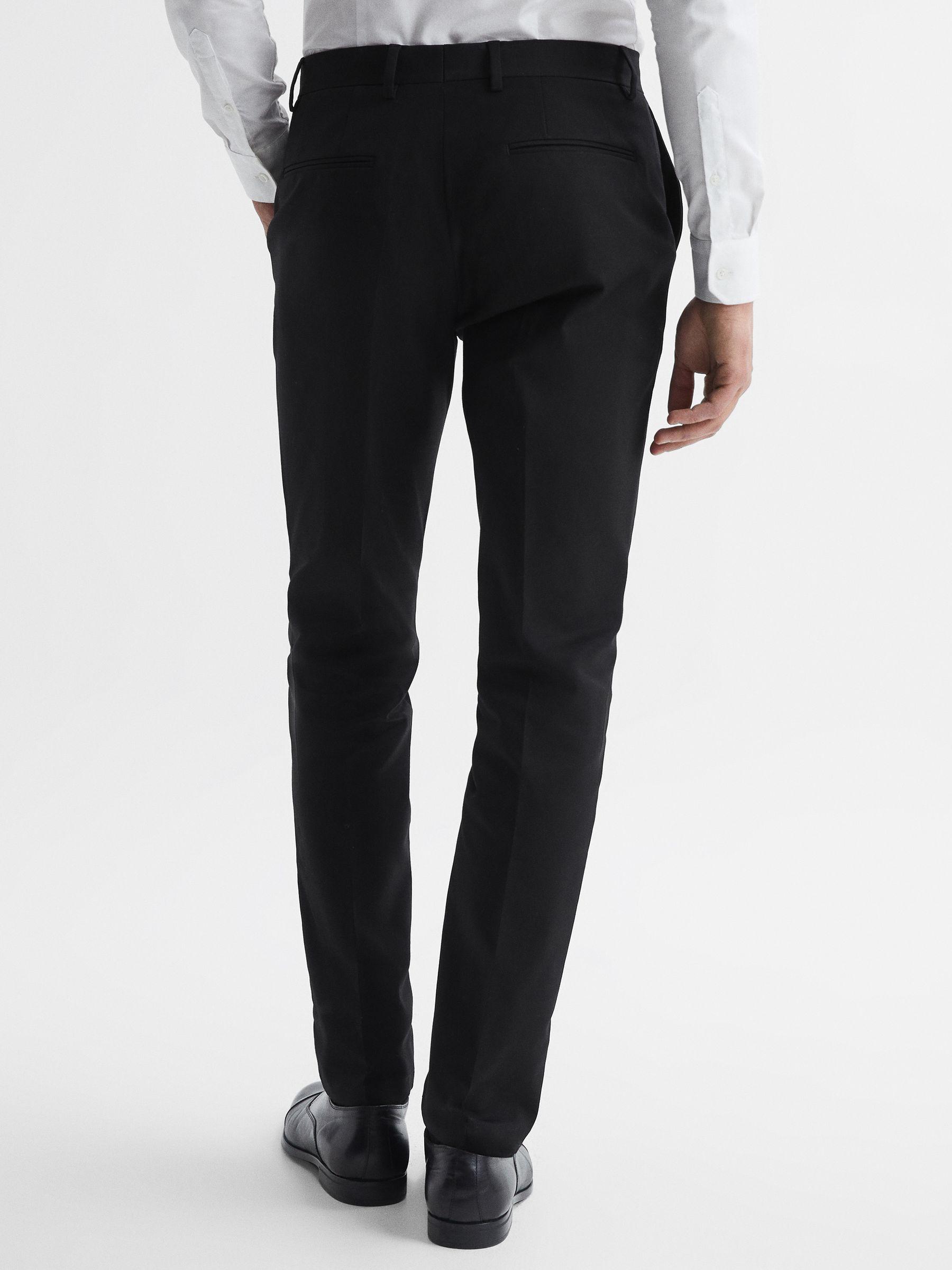 Slim Fit Chinos in Black Product Image