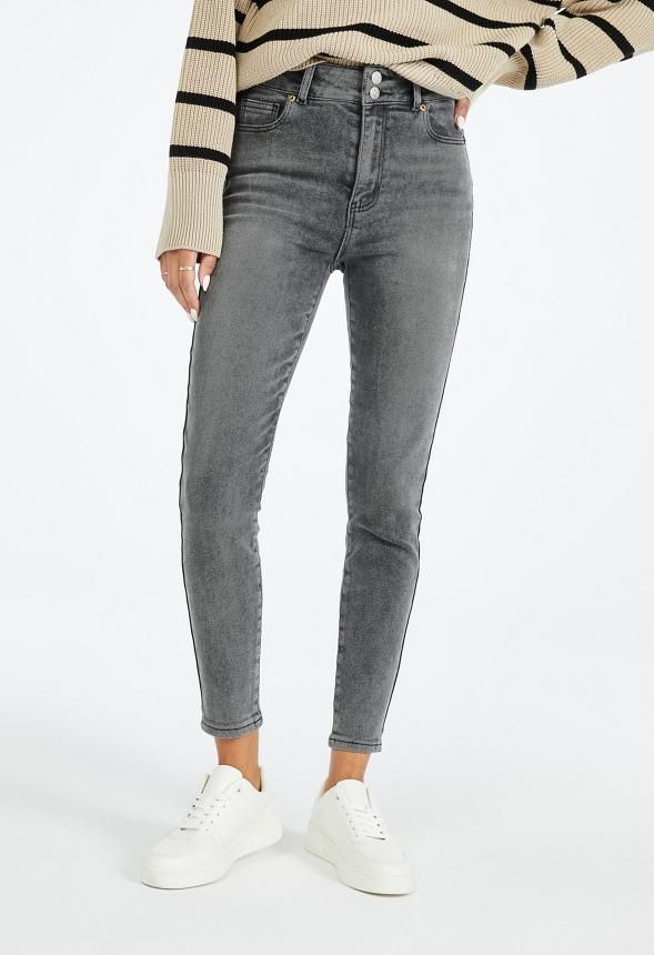 JustFab Margaux Platform Loafer Pump Womens Black/ White Size 8.5 Product Image