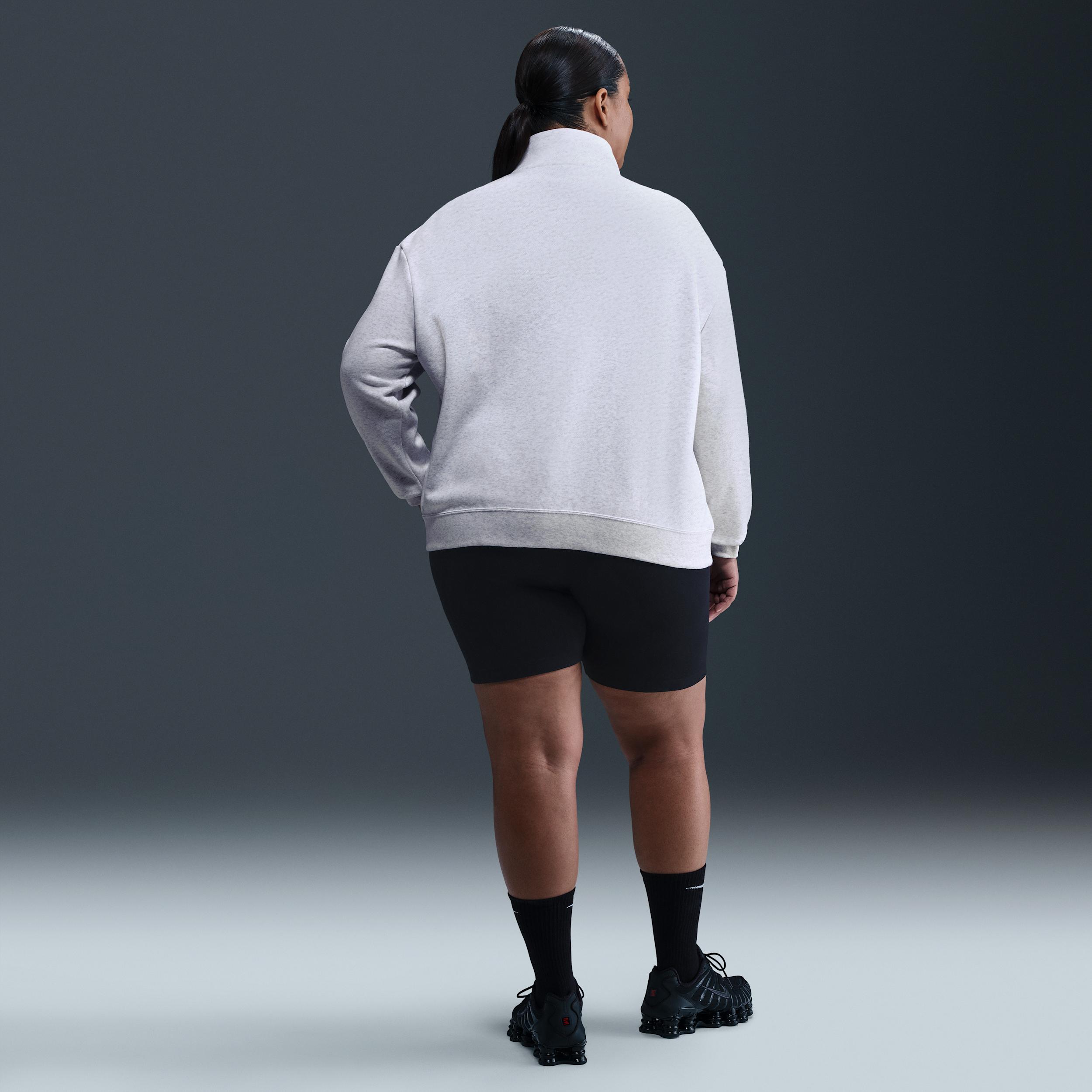 Women's Nike Sportswear Club Fleece Loose Track Jacket (Plus Size) Product Image