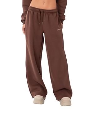 Edikted Brenna Low Rise Wide Sweatpants Product Image