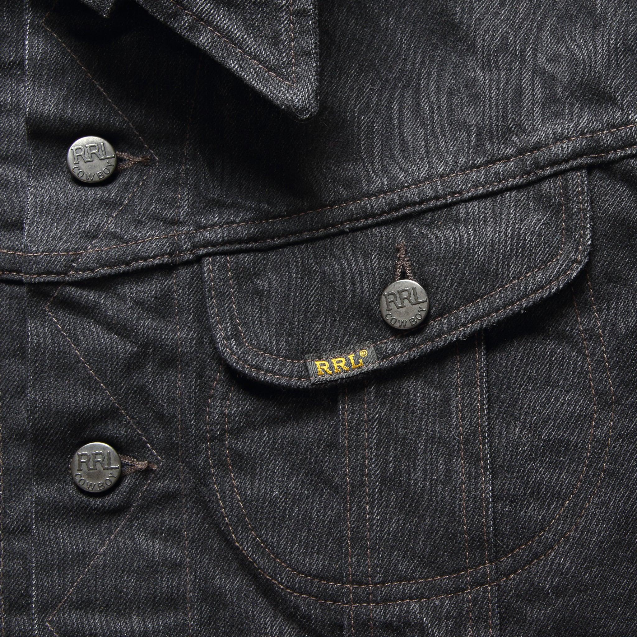Lot 271 Trucker Jacket - Worn In Black Product Image