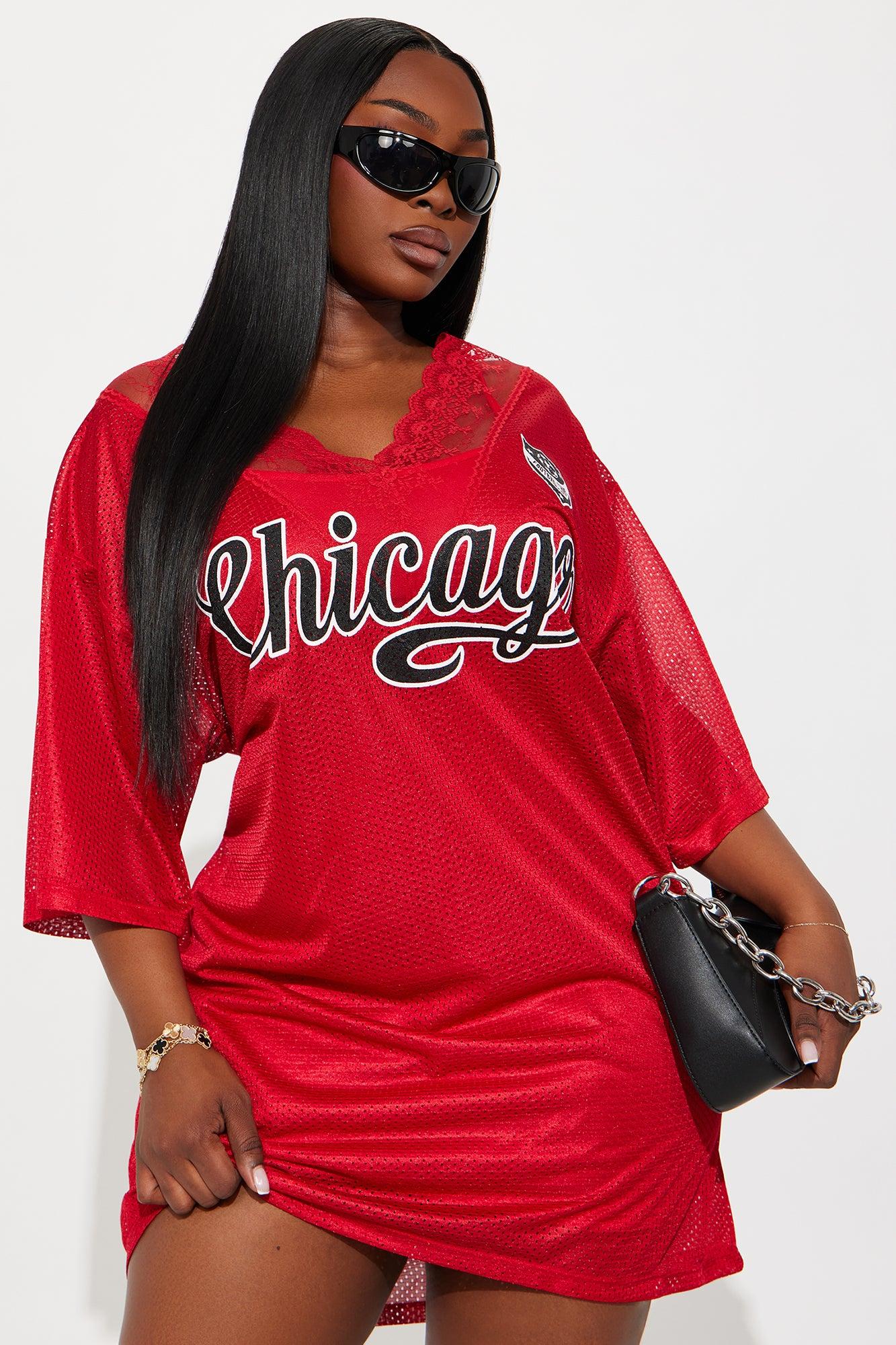 Chi Town Mini Dress - Red Female Product Image