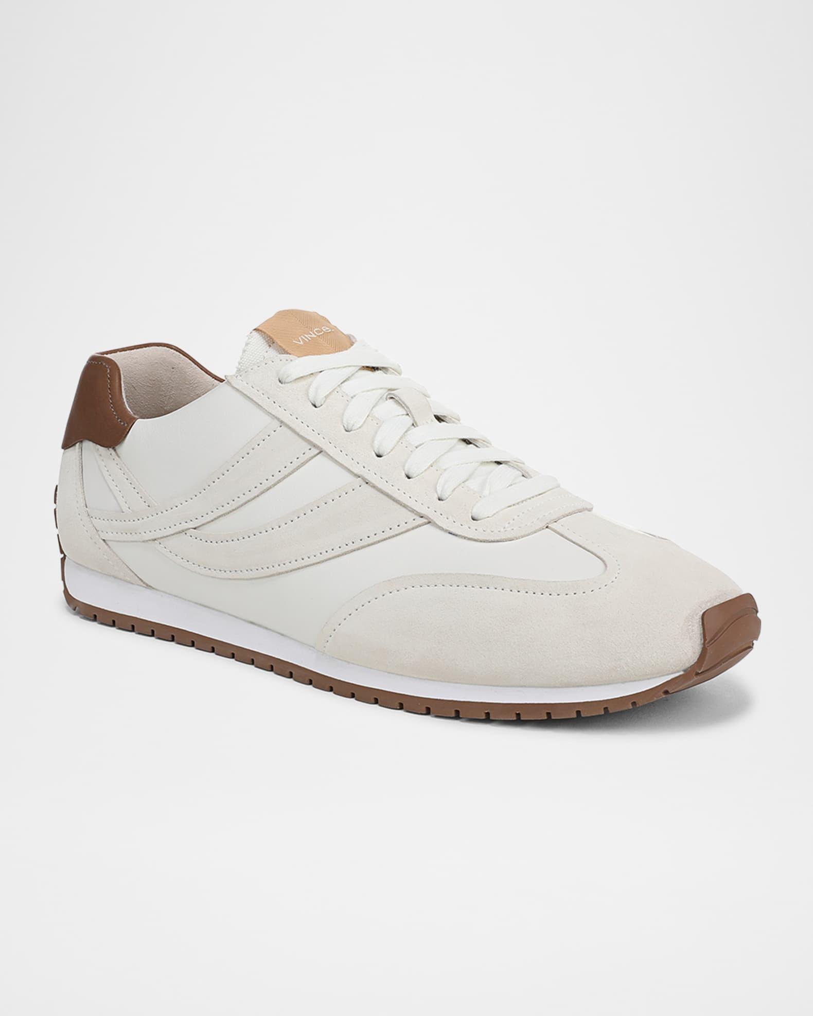 Mens Oasis Low-Top Leather Runner Sneakers Product Image