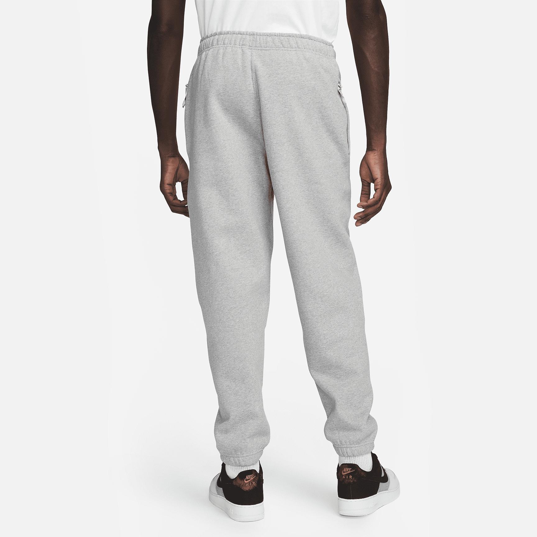 Nike Mens Solo Swoosh Fleece Pants | DX1364-063 Product Image