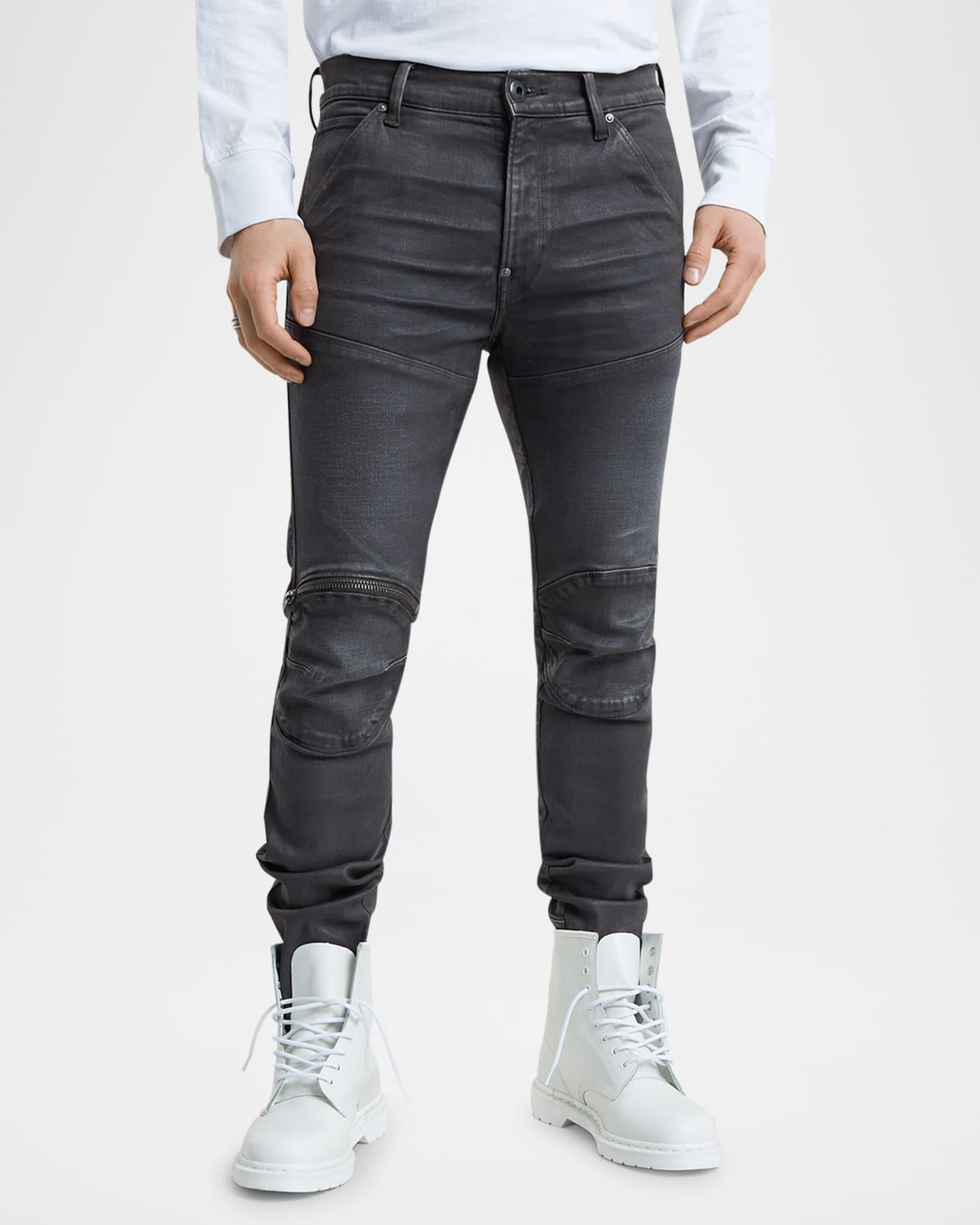 Men's 5620 3D Knee-Zip Skinny Jeans Product Image