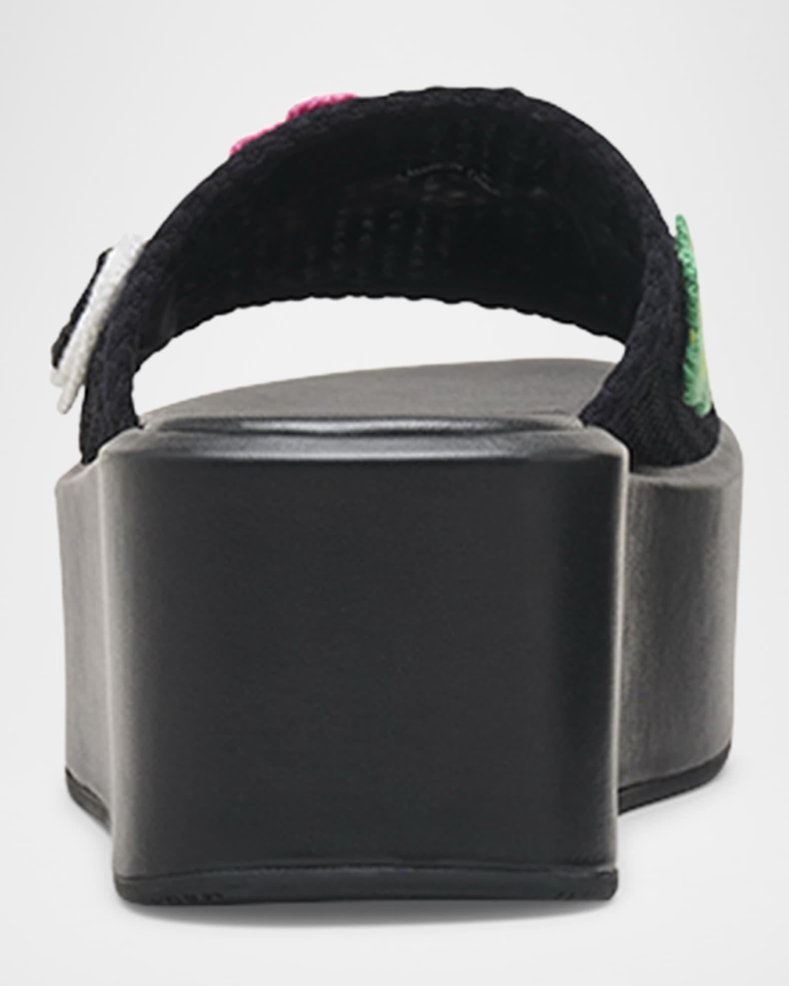 The Platform Daisy Crochet Sandals Product Image