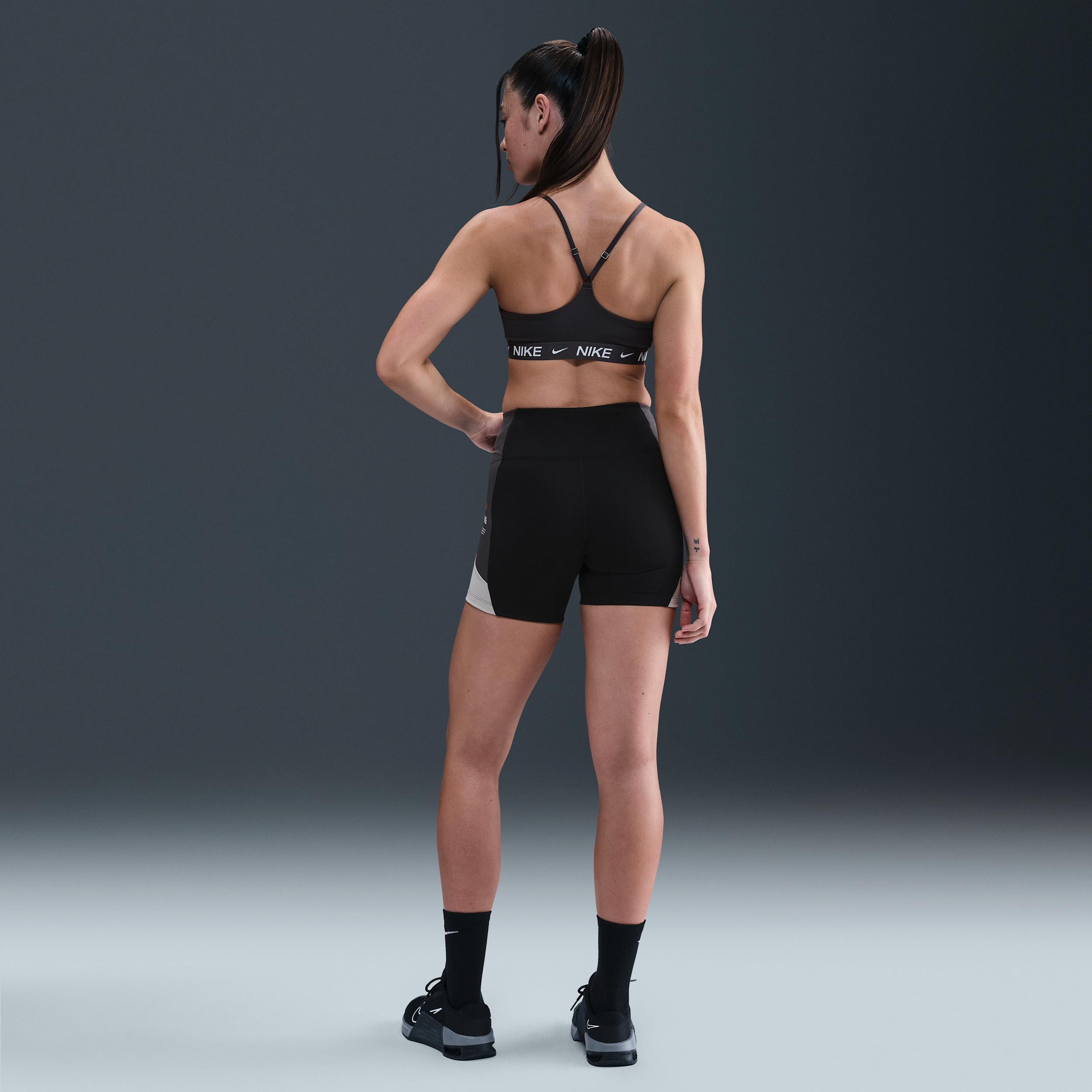 Nike Womens One High-Waisted 5 Biker Shorts | II0432-010 Product Image