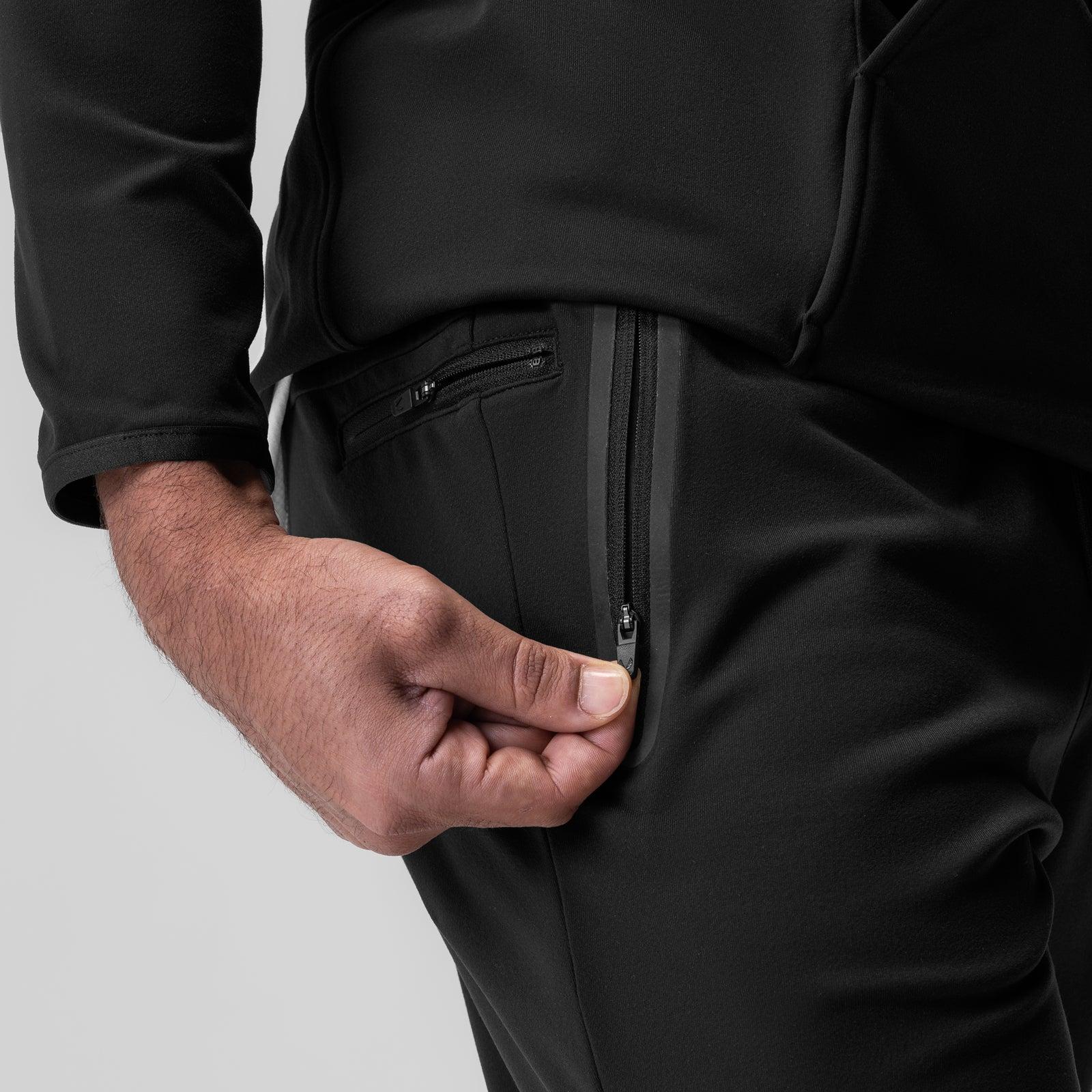 0955. Performance Fleece Jogger - Black Product Image