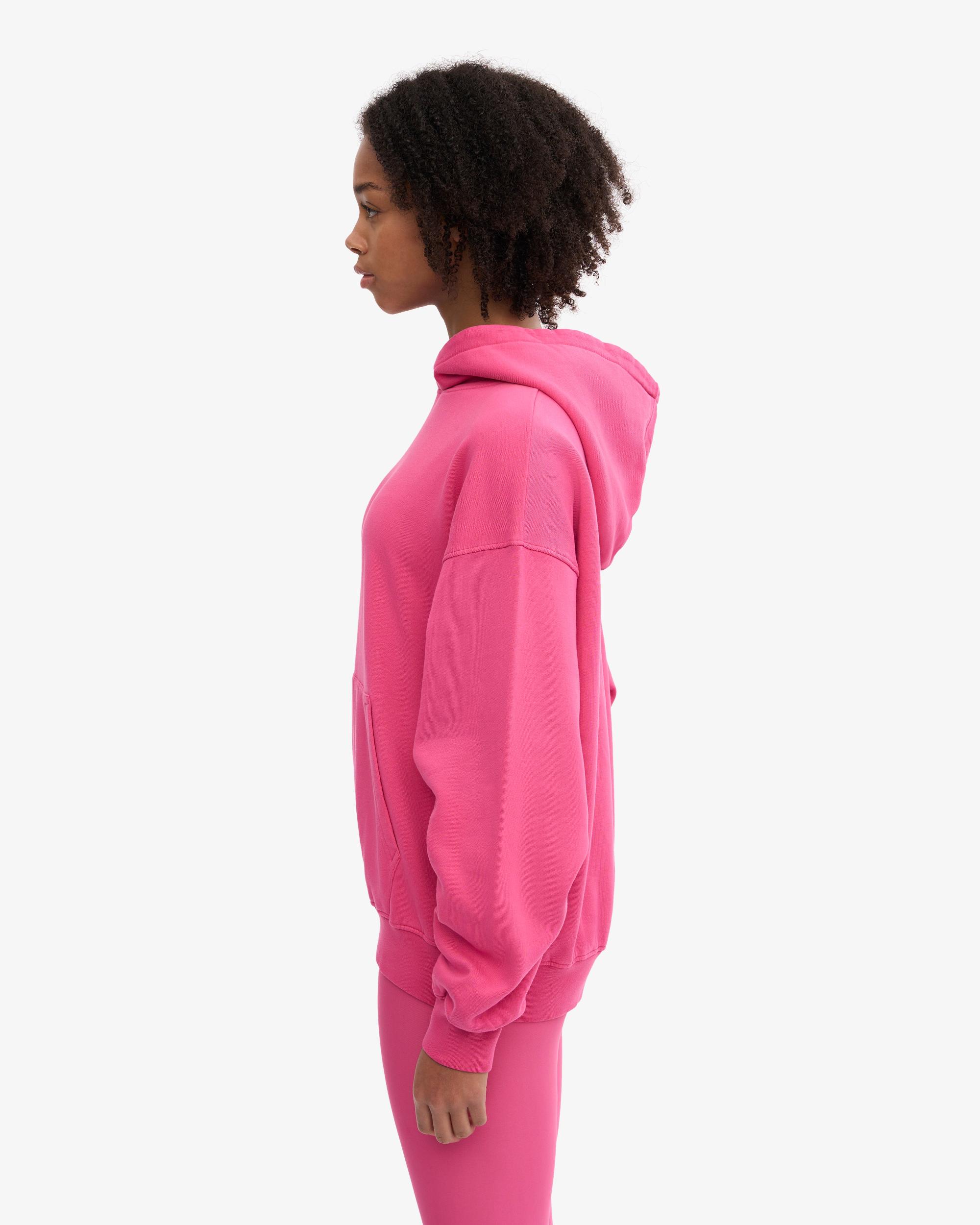 Organic Oversized Hood - Bubblegum Pink Product Image
