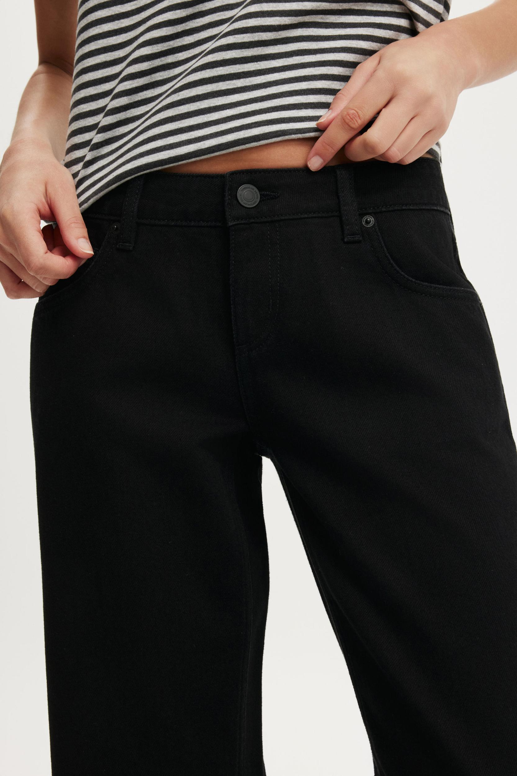 Low Rise Straight Jean Product Image