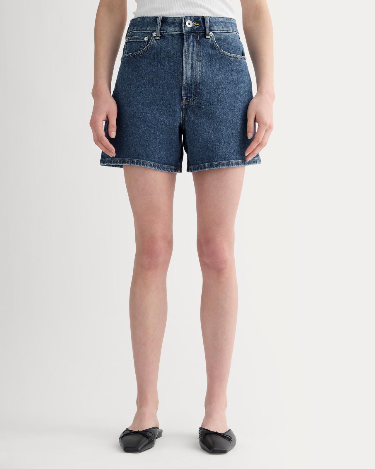 Womens A-Line Denim Short by Everlane Product Image