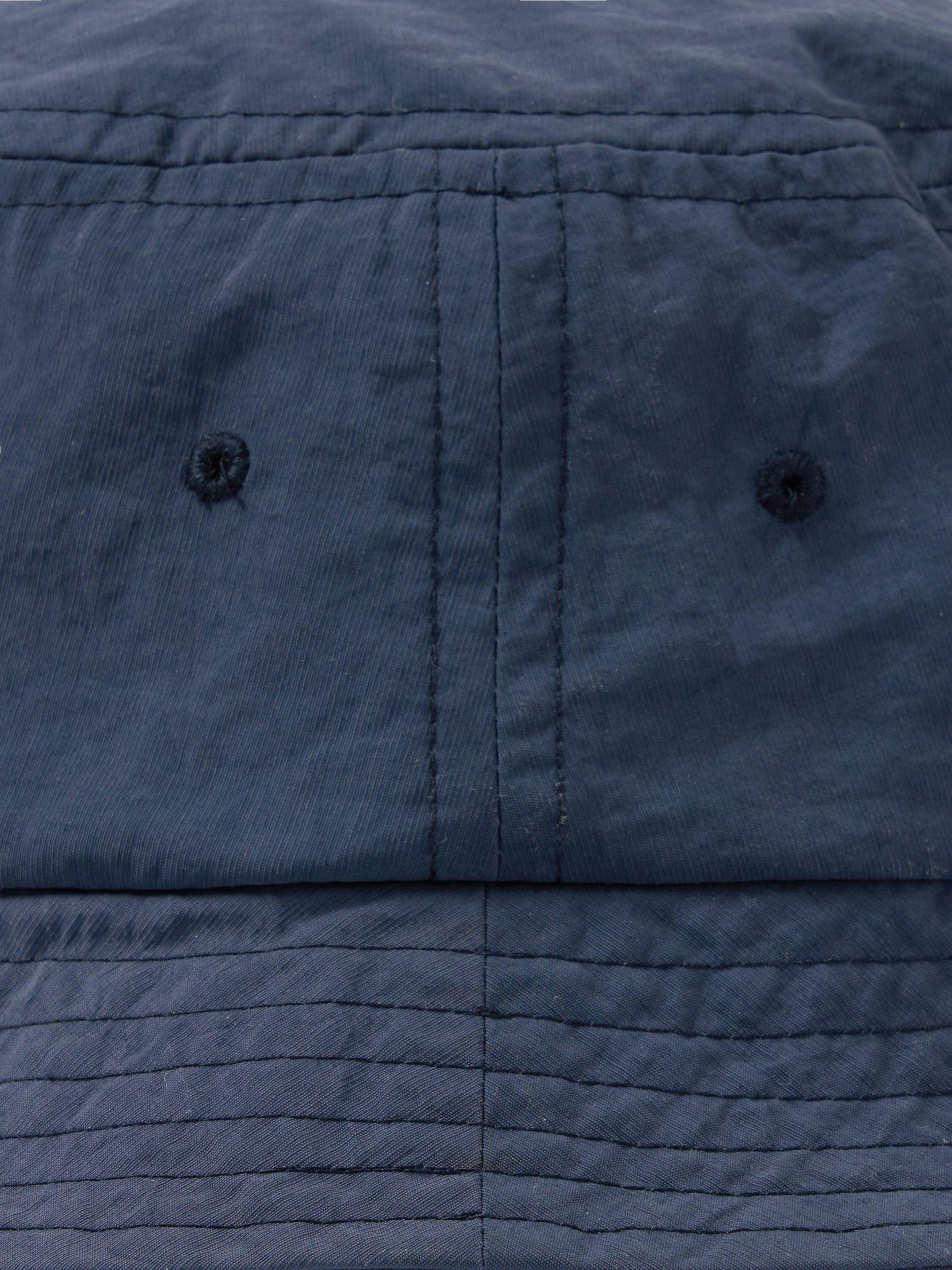 Universal Works Beach Hat in Navy Recycled Splash Nylon Product Image