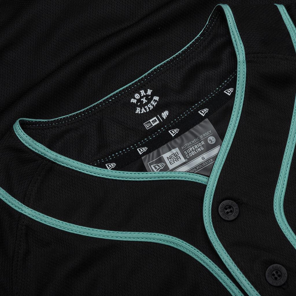 New Era x Born x Raised x Diablos Rojos del México Jersey - Black Male Product Image