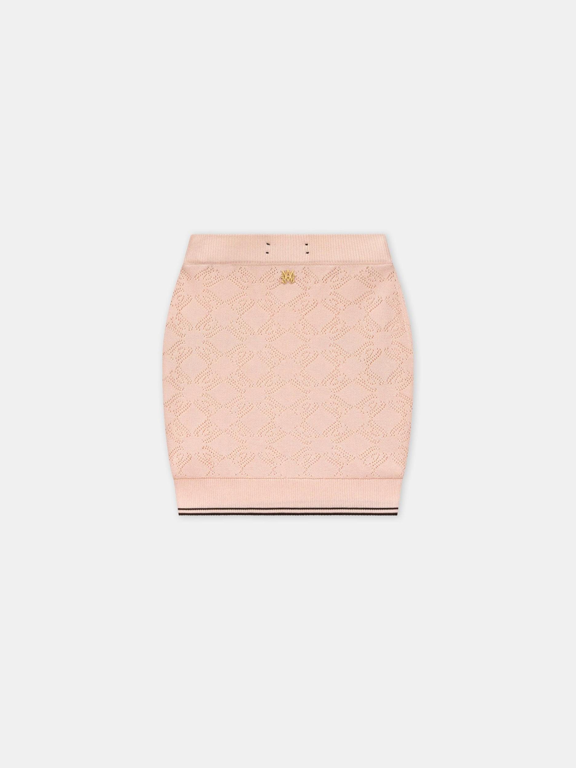 WOMEN - WOMEN'S MA QUAD MINI SKIRT - Blush Female Product Image