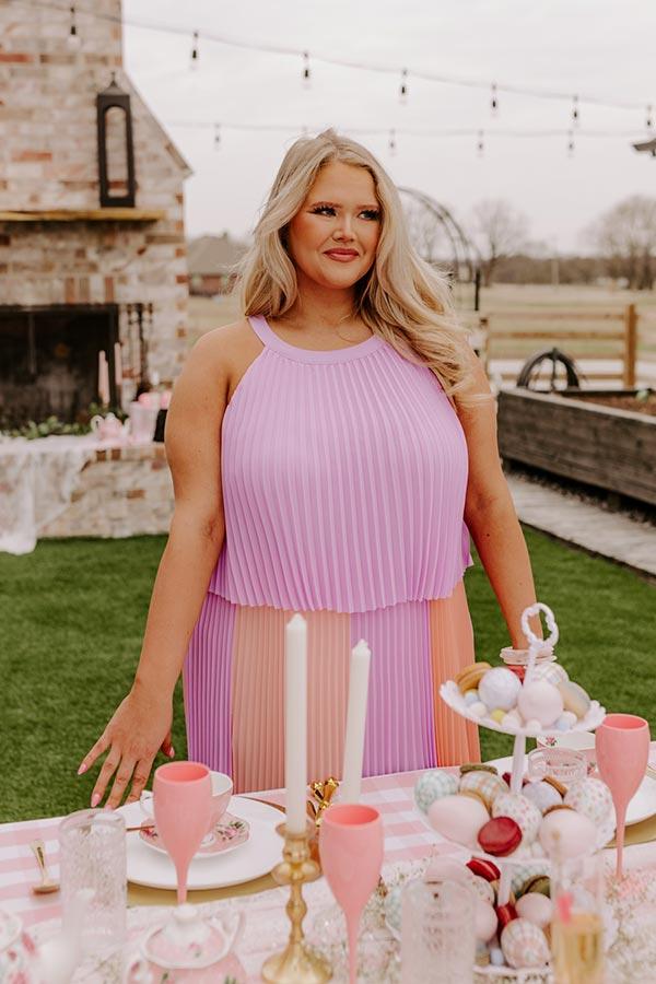 Dreamy Daze Pleated Maxi Curves Product Image