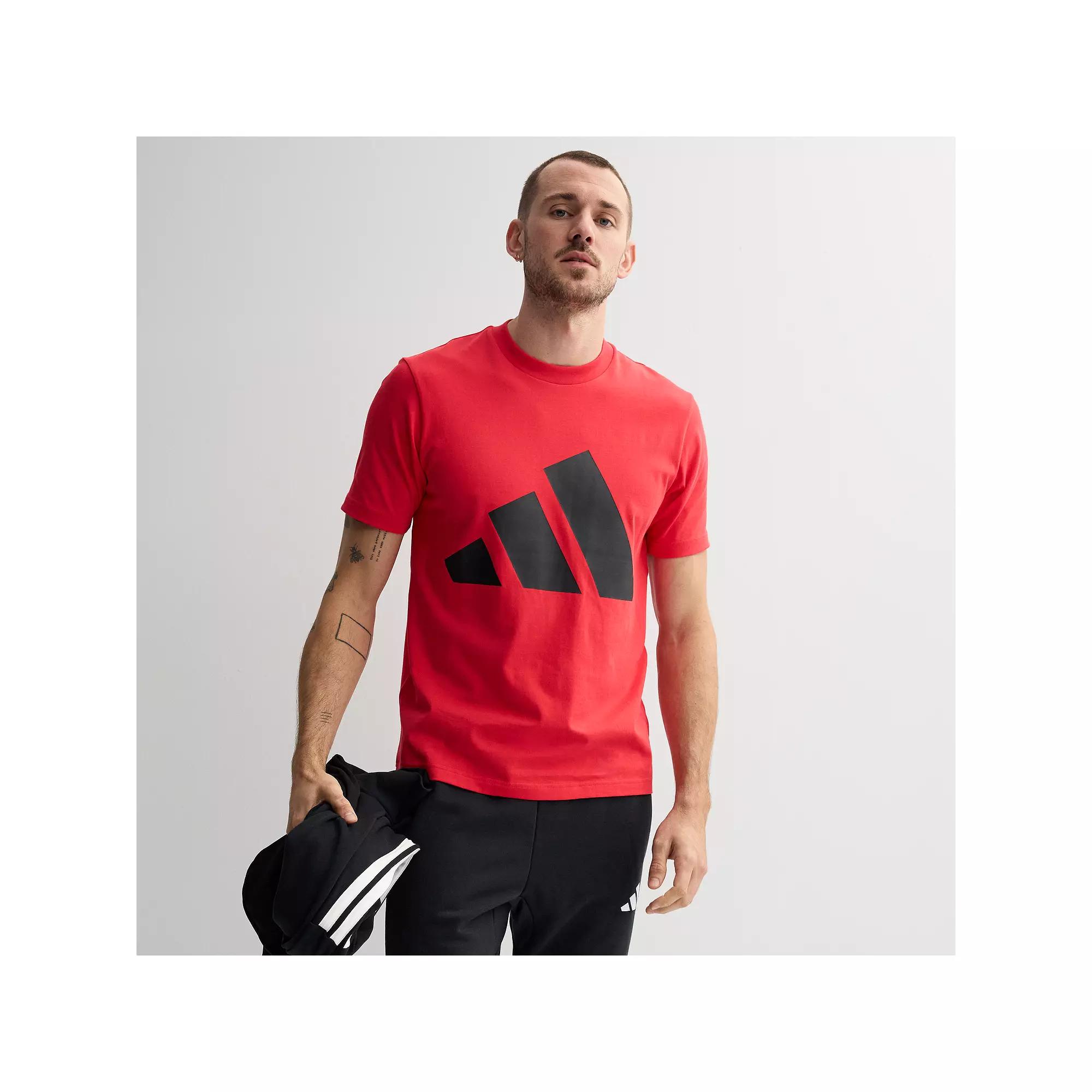 Men's adidas Essentials Big Logo Sportswear T-Shirt,  Product Image