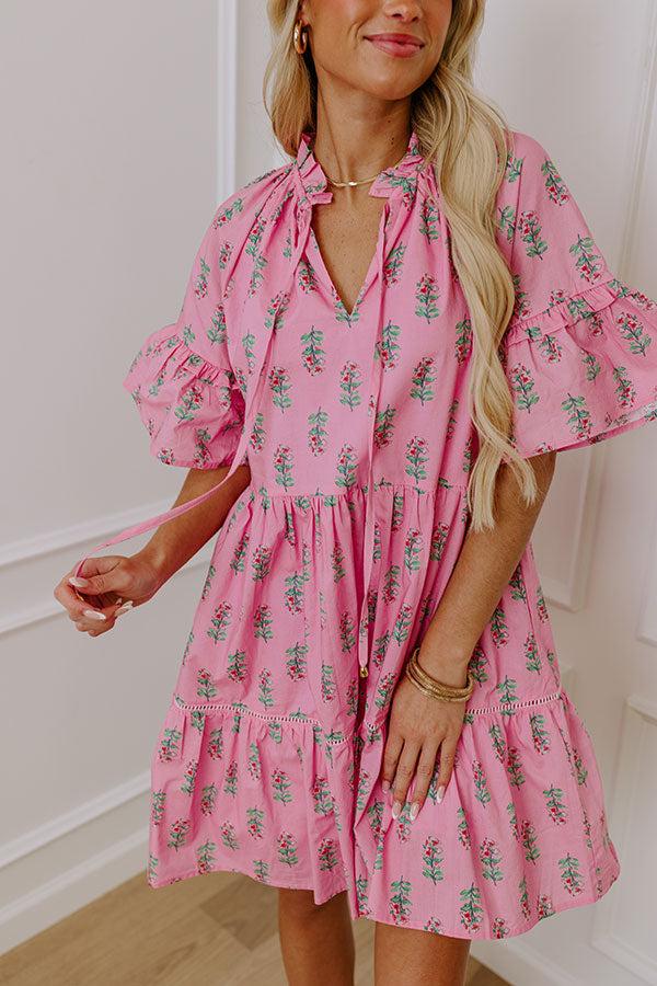 Sweet Crush Floral Mini Dress Product Image