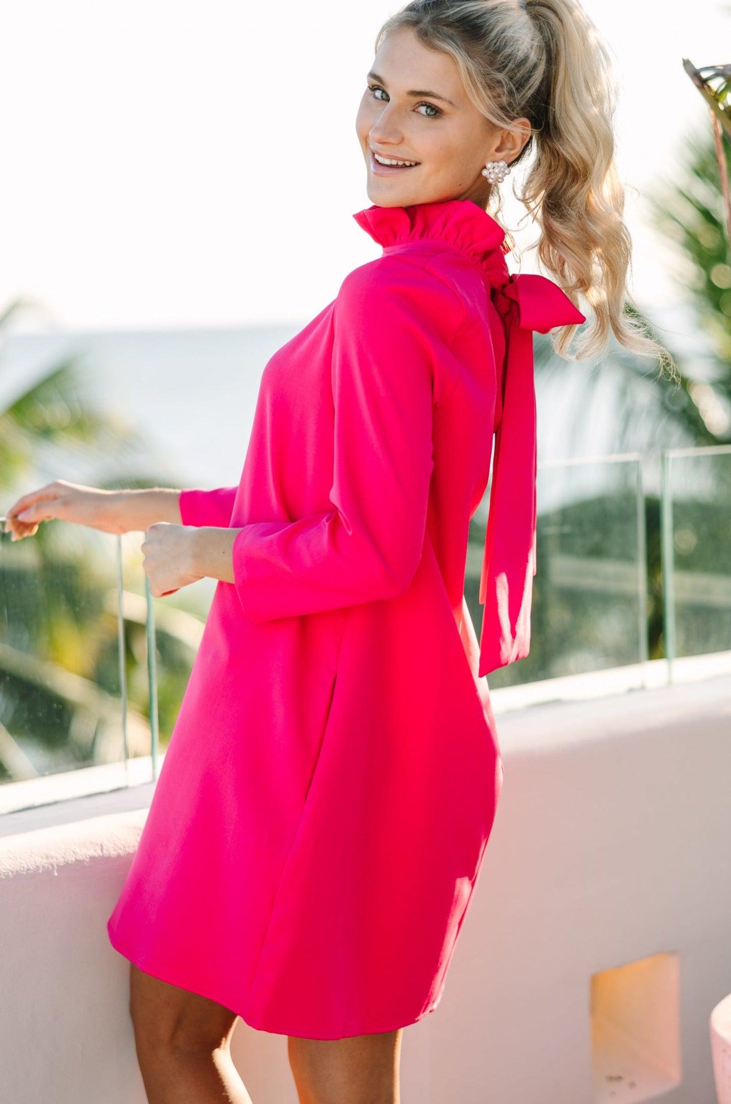 This Is It Pink Swing Dress Female Product Image