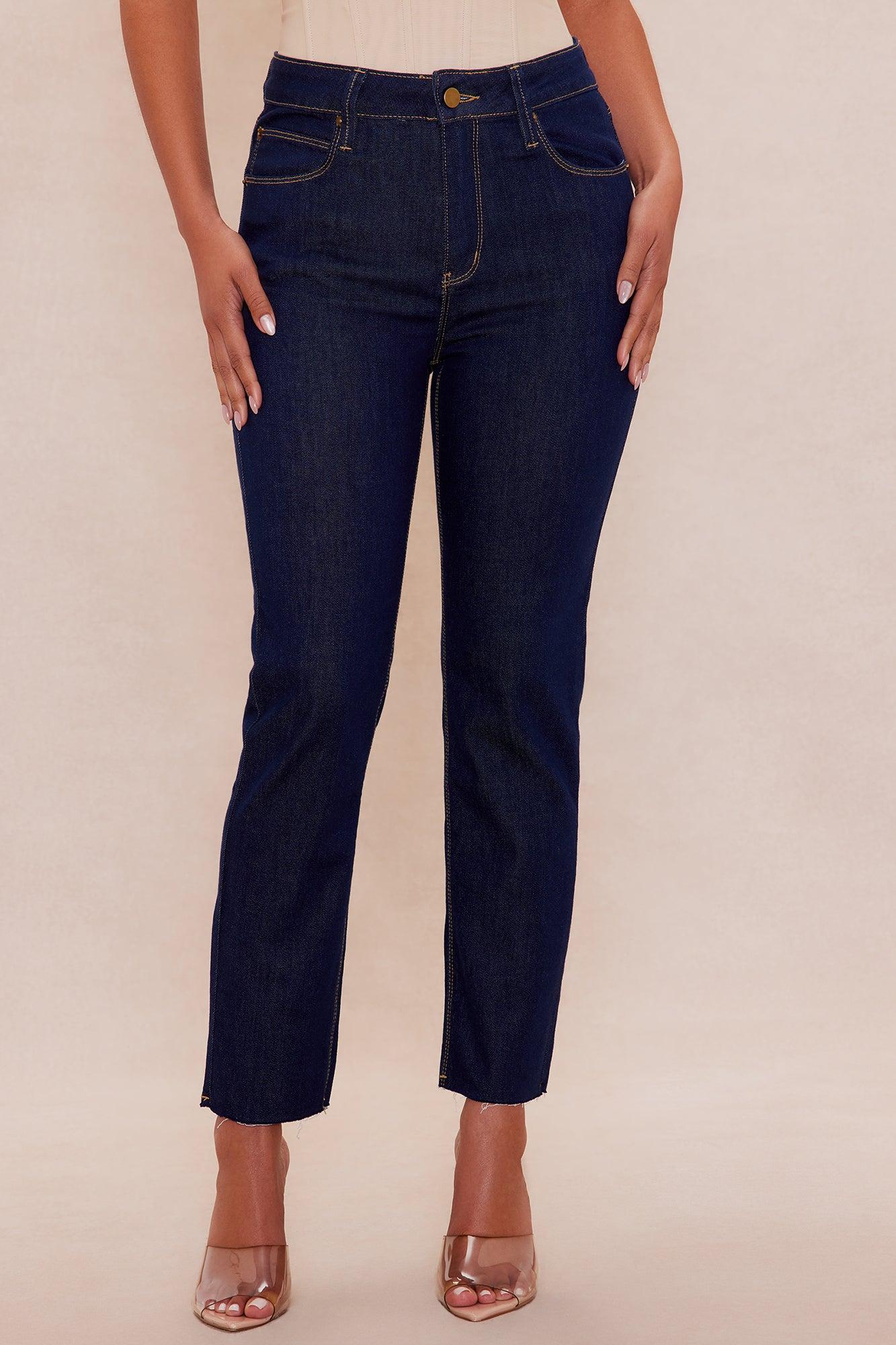 Jenni Denim Skinny Jean - Dark Wash Female Product Image