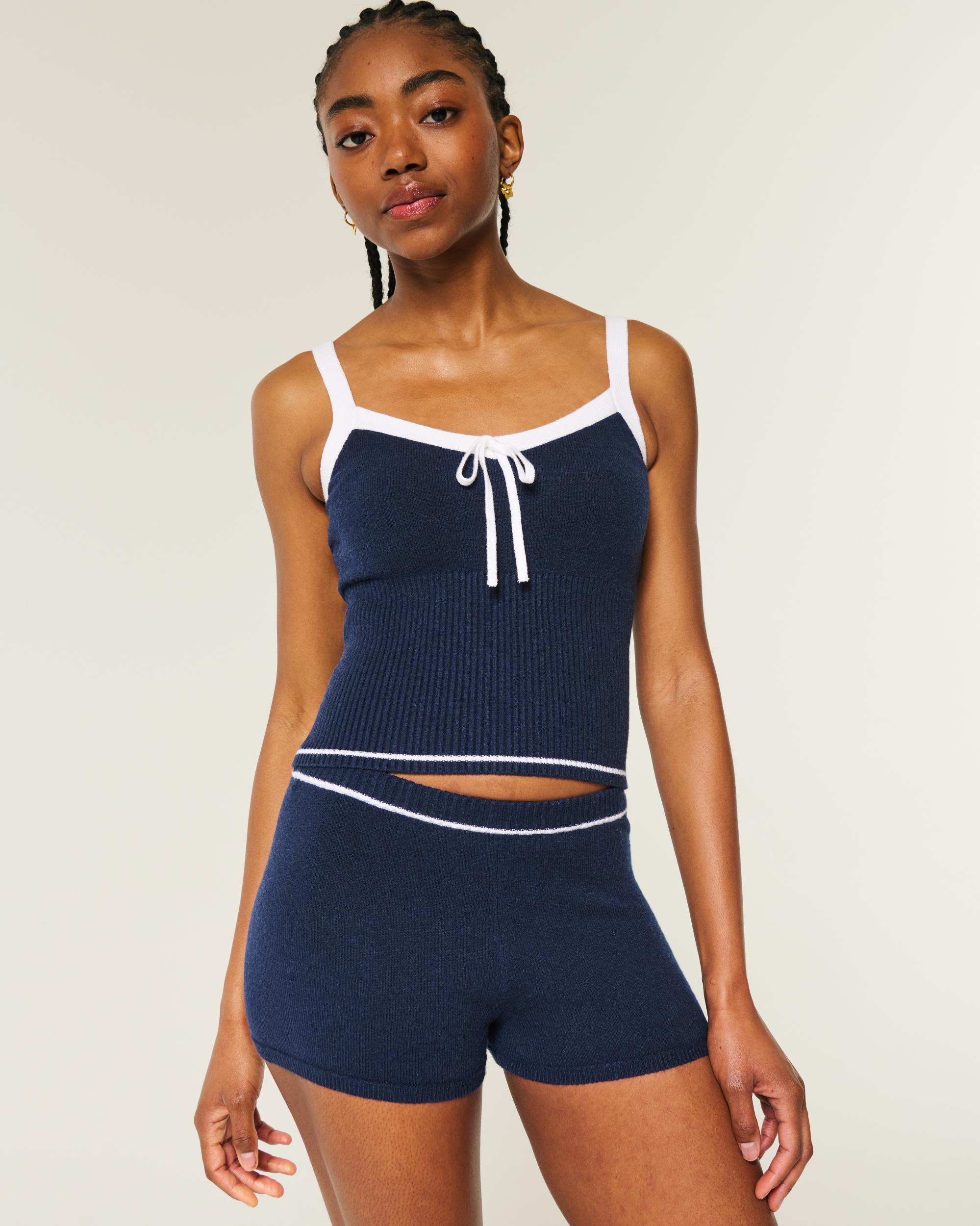 Gilly Hicks Cozy Sweater-Knit Shorts Product Image