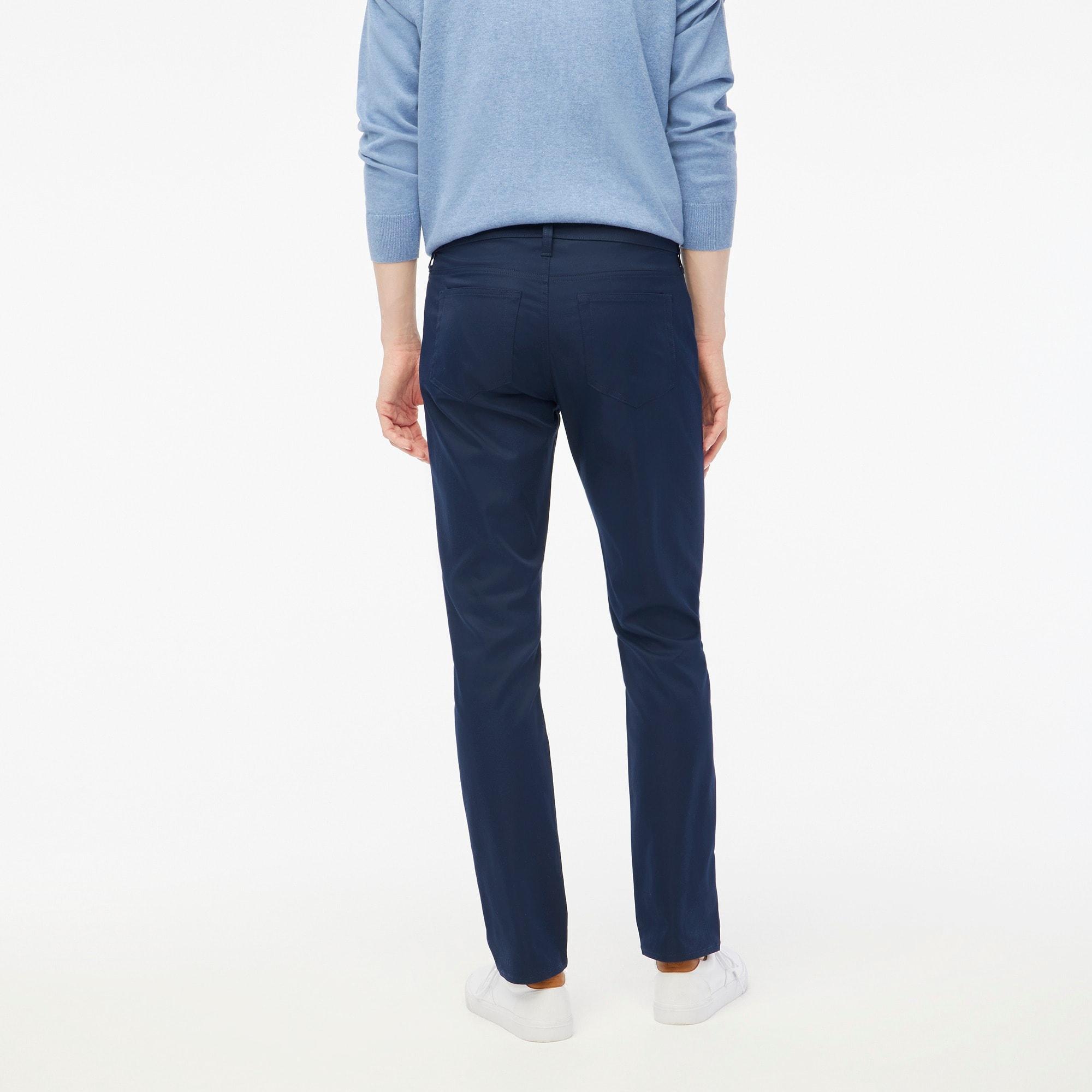 Slim-fit five-pocket tech pant Product Image