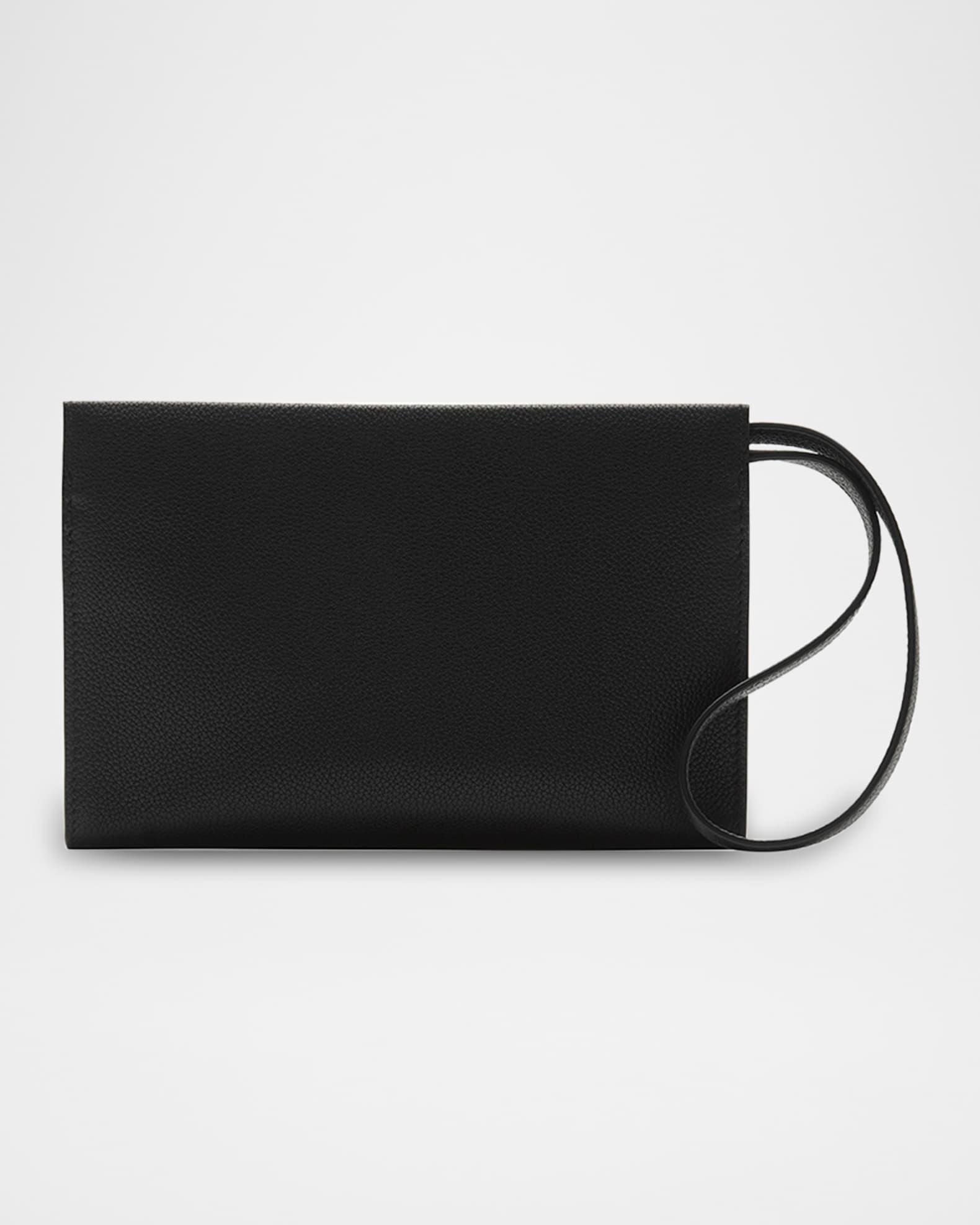 Cotswolds Grainy Leather Pouch Bag Product Image