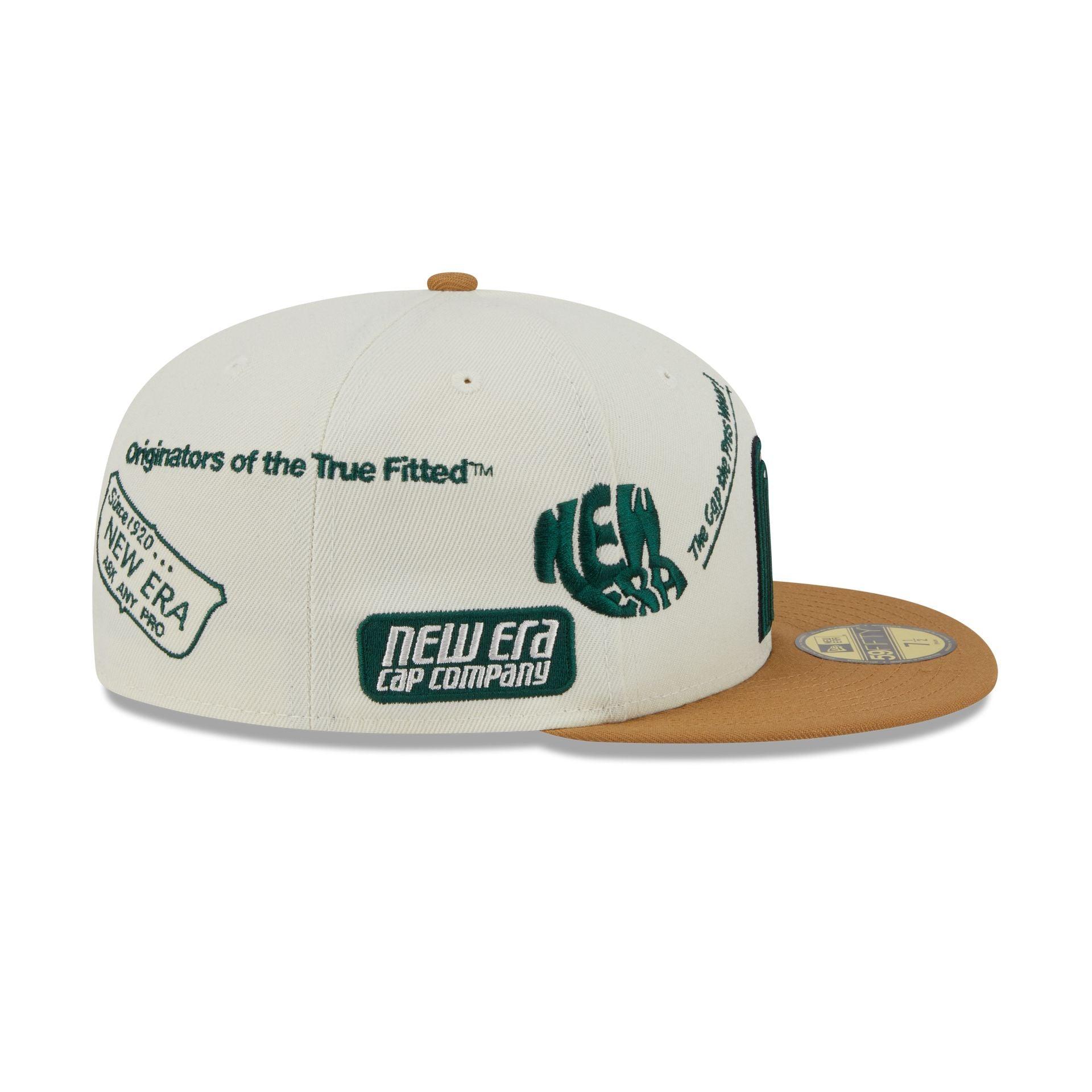 Mexico Baseball New Era Anniversary Logos White 59FIFTY Fitted Hat Male Product Image