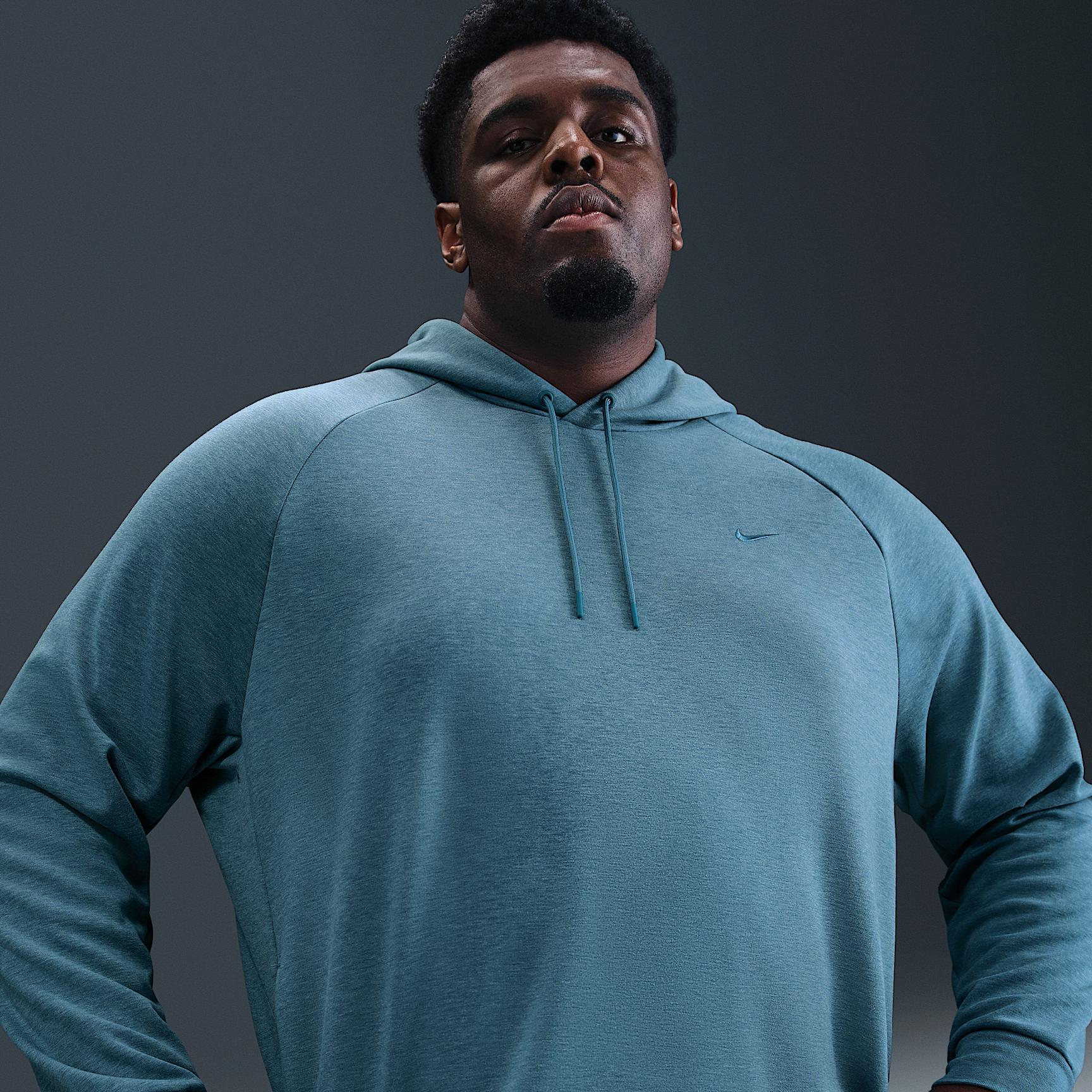 Nike Primary Fleece Men's Dri-FIT UV Pullover Performance Hoodie Product Image