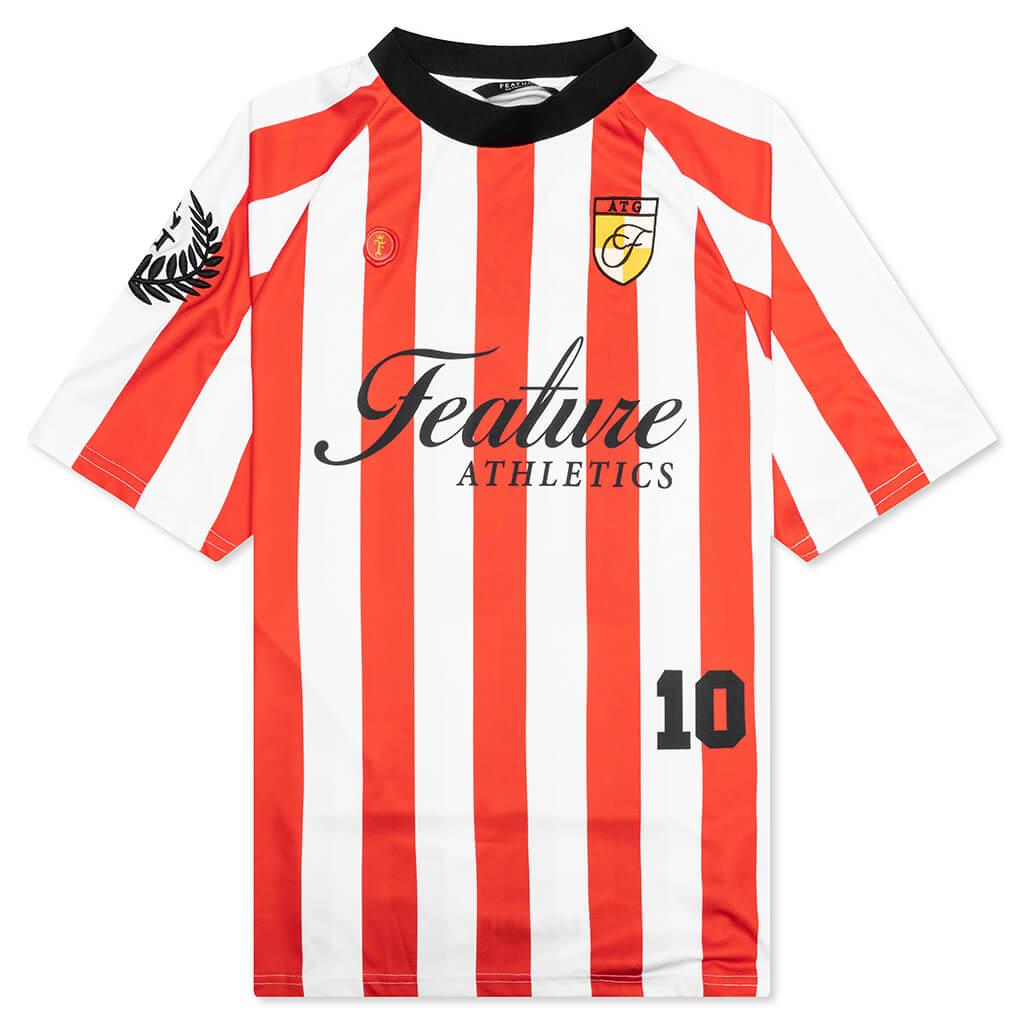 Pele Futbol Jersey - Red/White Male Product Image