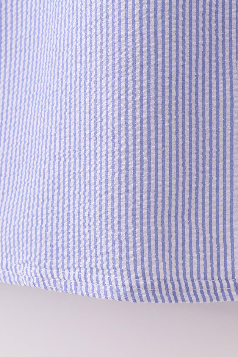 Green floral print mom dress Product Image