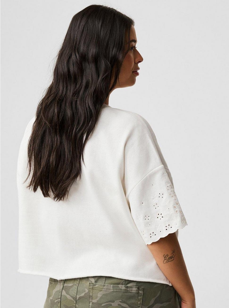 Drop-Shoulder Crew Tee Product Image