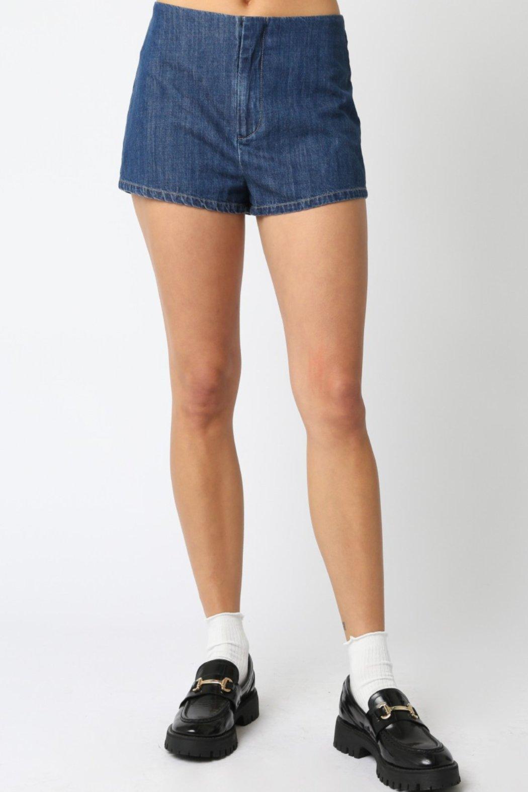 Denim Hot Shorts Product Image
