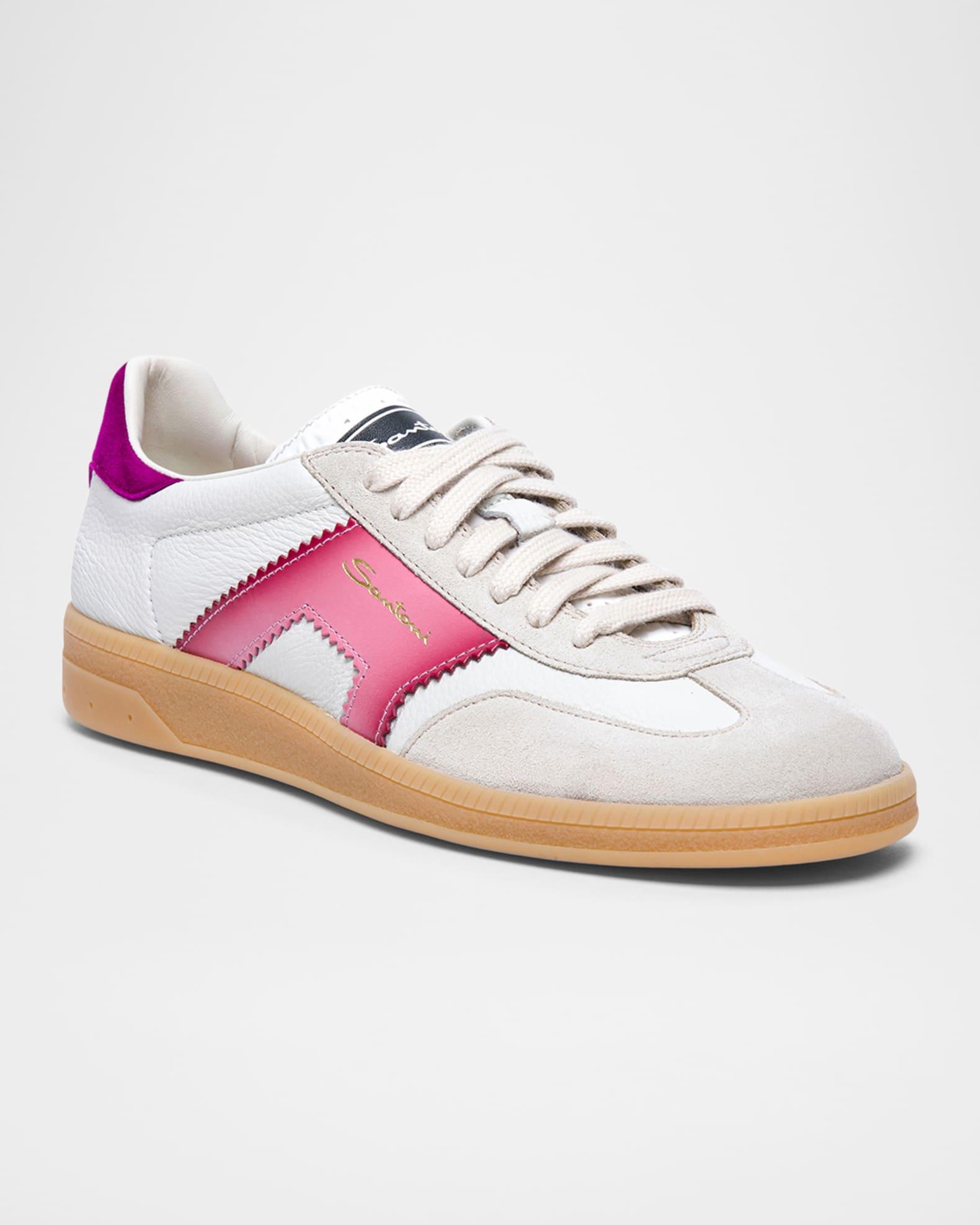 DBS Mix Leather Low-Top Sneakers Product Image