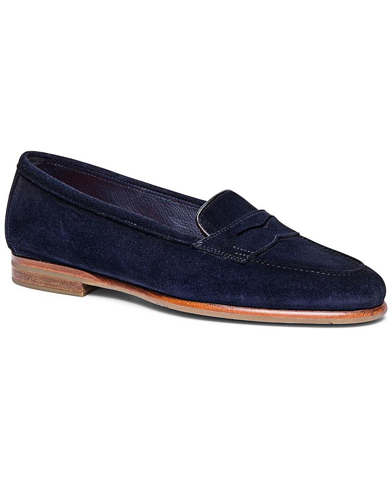 Santoni Womens Carla Suede Loafer Product Image