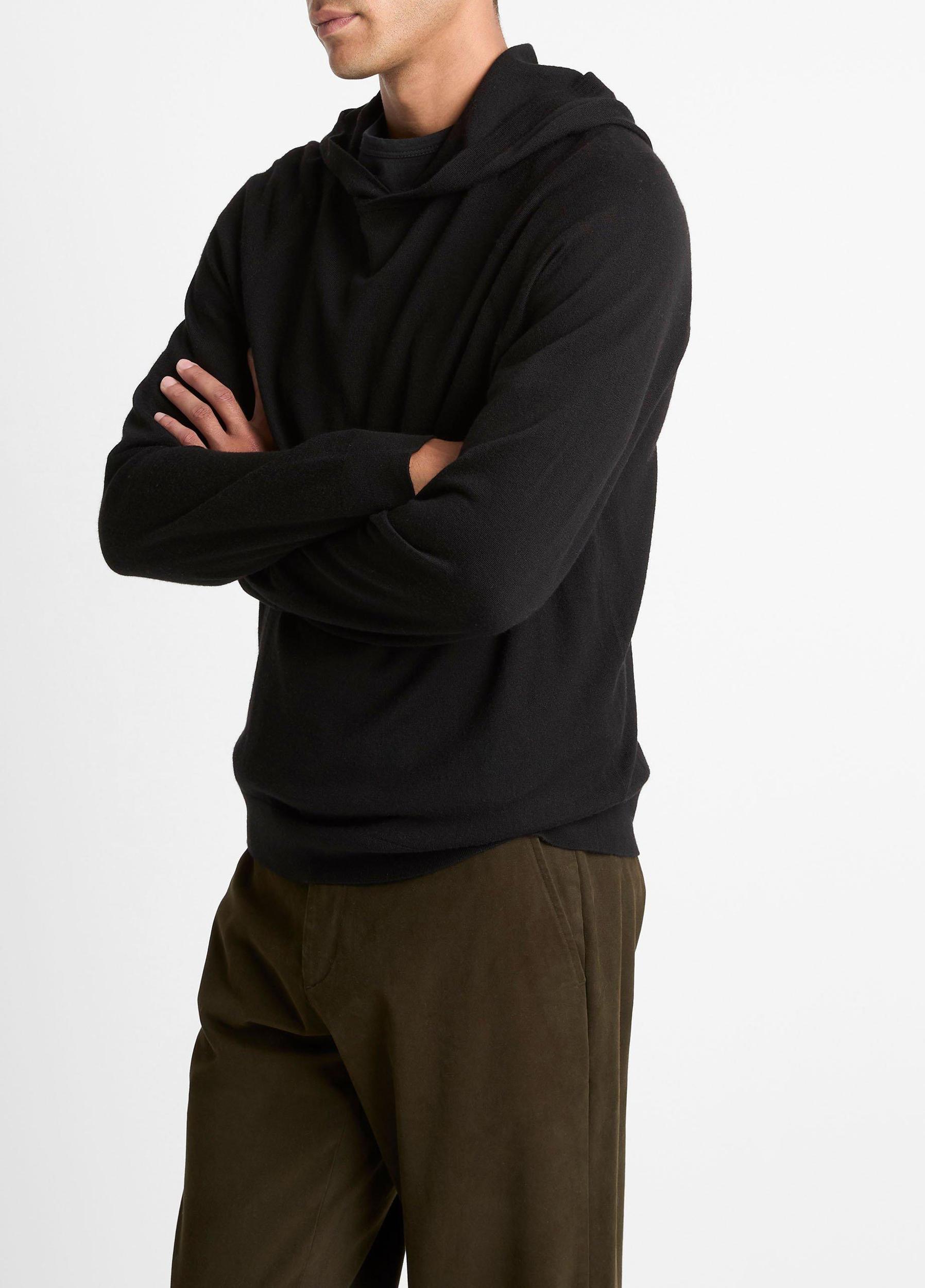 Featherweight Merino Wool-Cashmere Hoodie Product Image